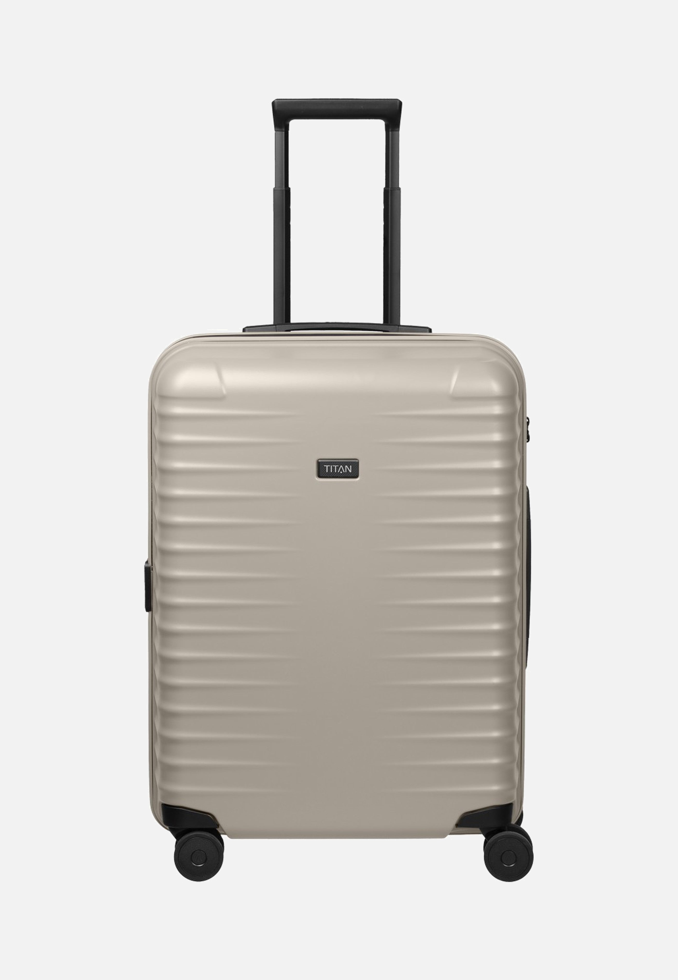 Titan UPGRADE 4w Trolley M Moonstone Grey Suitcase