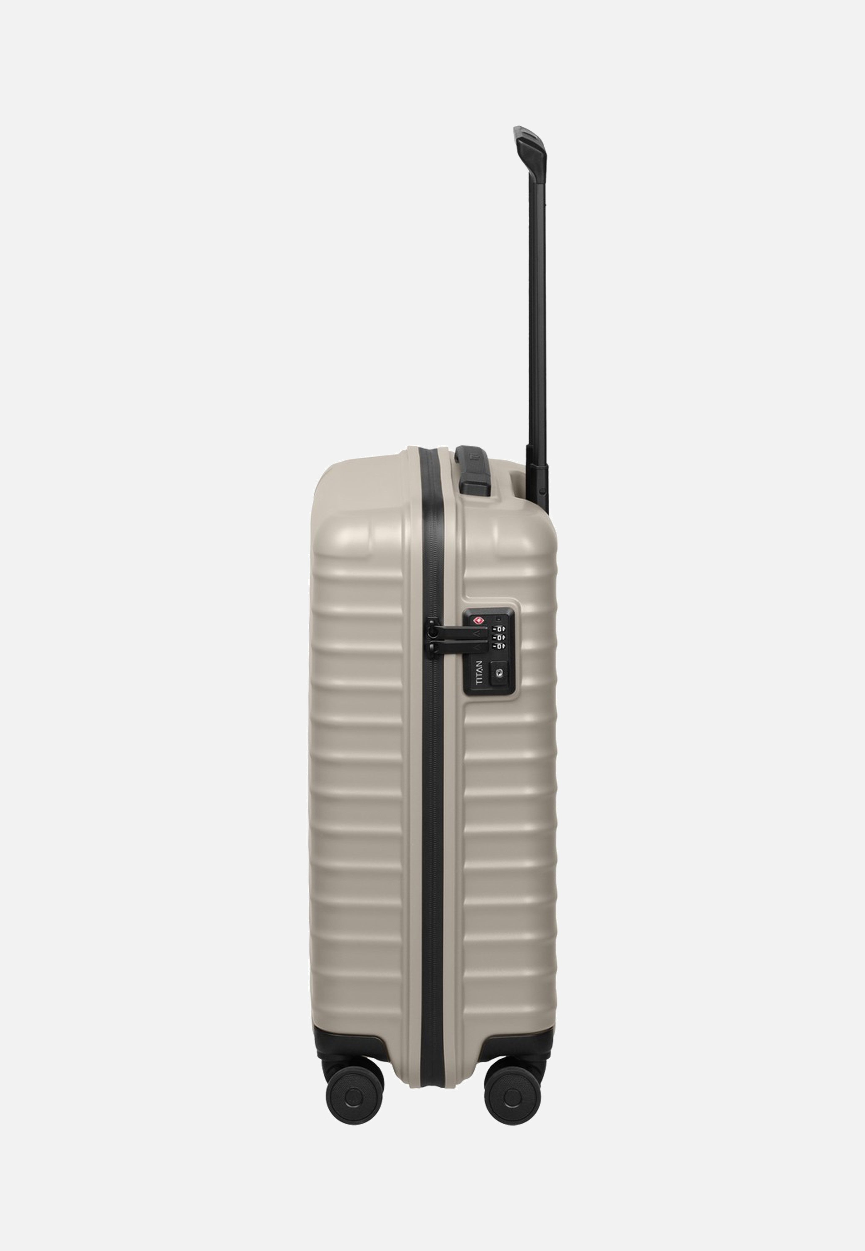 Titan UPGRADE 4w Trolley S20 Moonstone Grey Suitcase