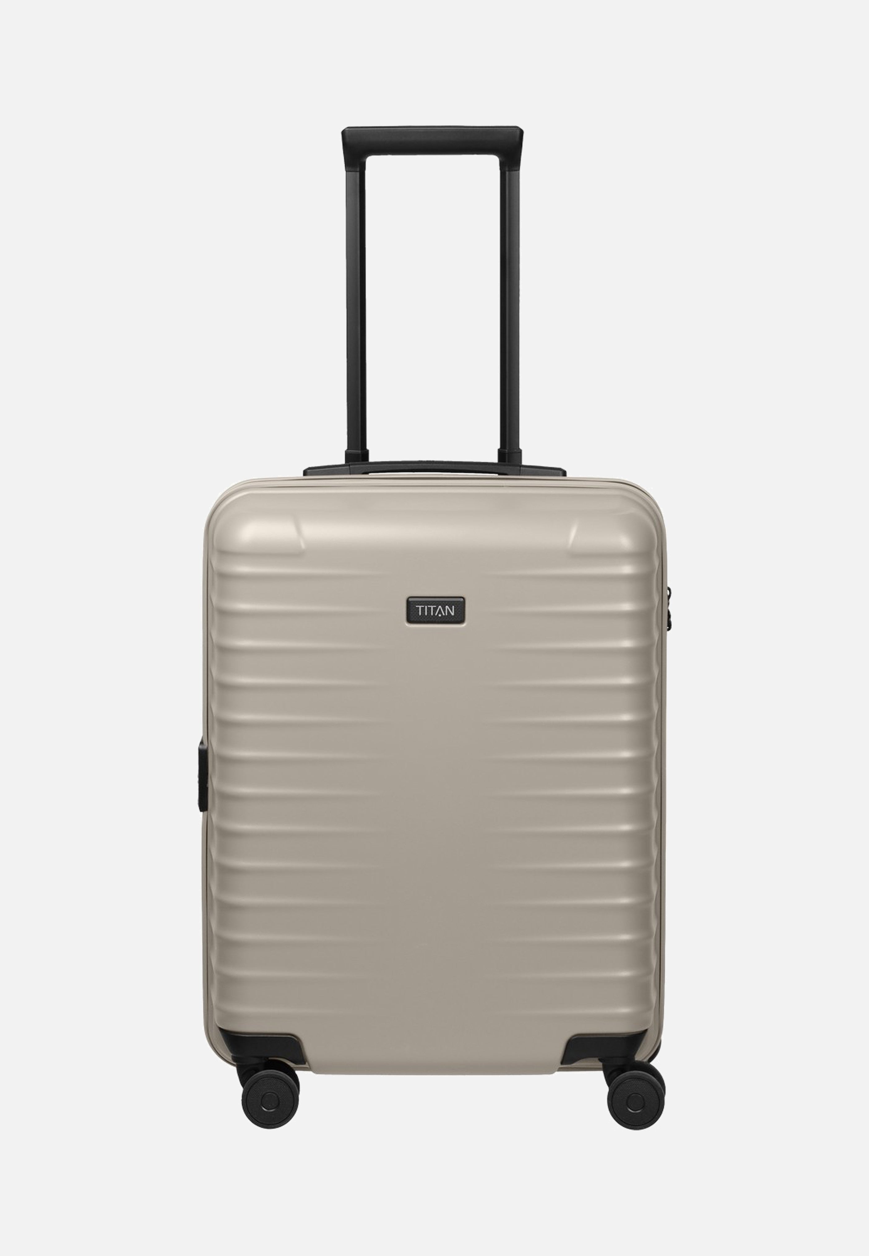 Titan UPGRADE 4w Trolley S20 Moonstone Grey Suitcase