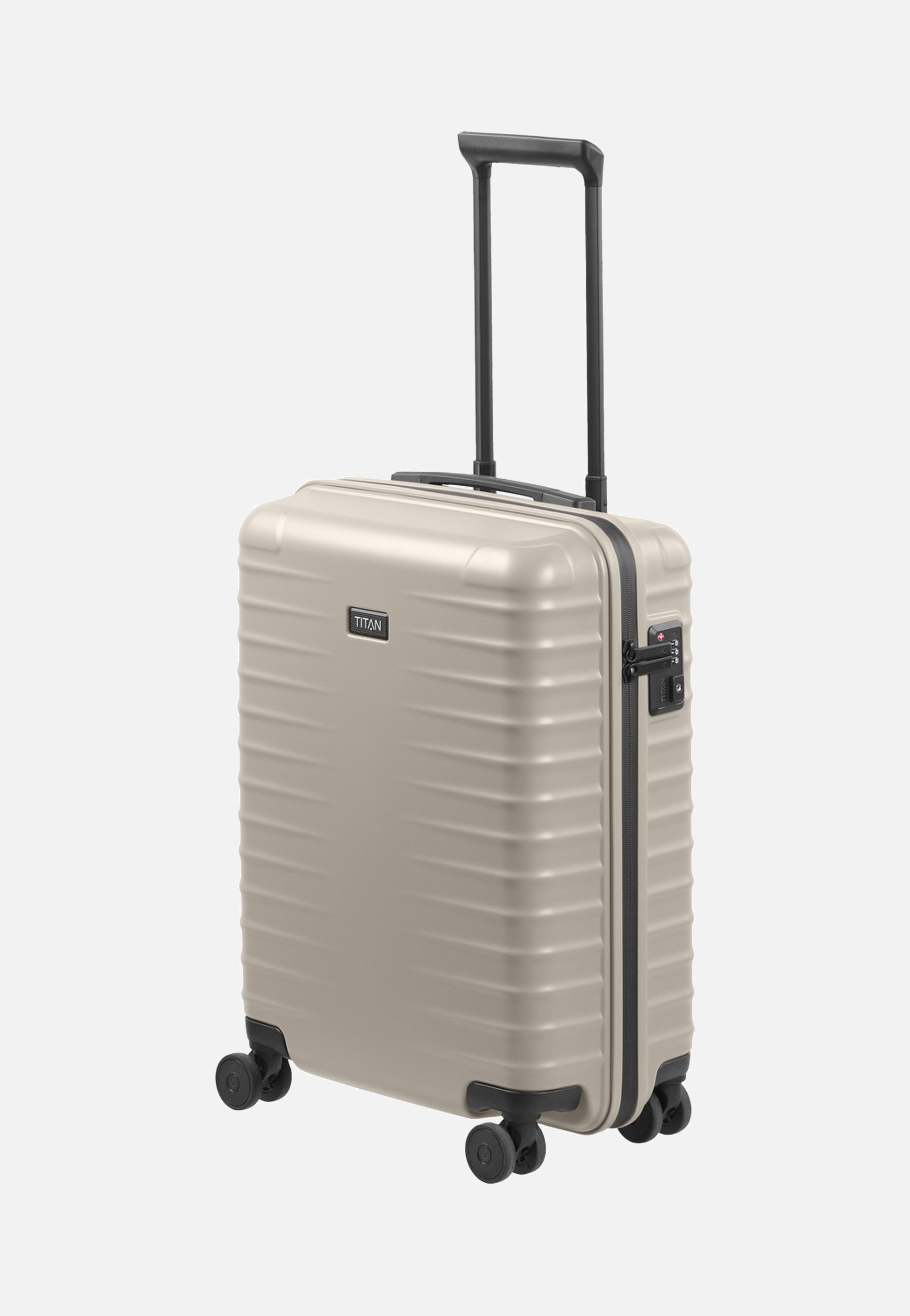 Titan UPGRADE 4w Trolley S20 Moonstone Grey Suitcase