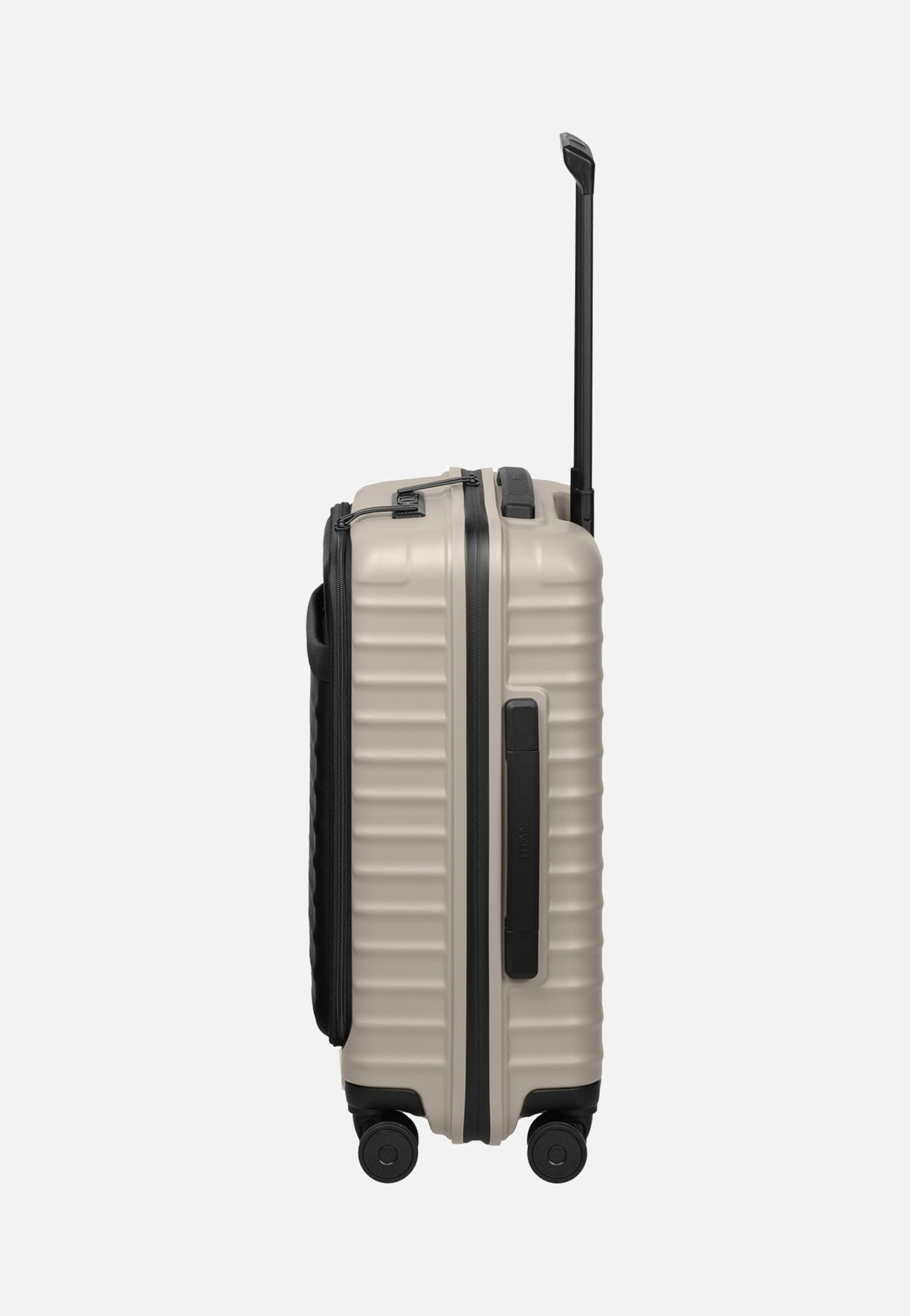 Titan UPGRADE 4w Trolley S VT Moonstone Grey Suitcase