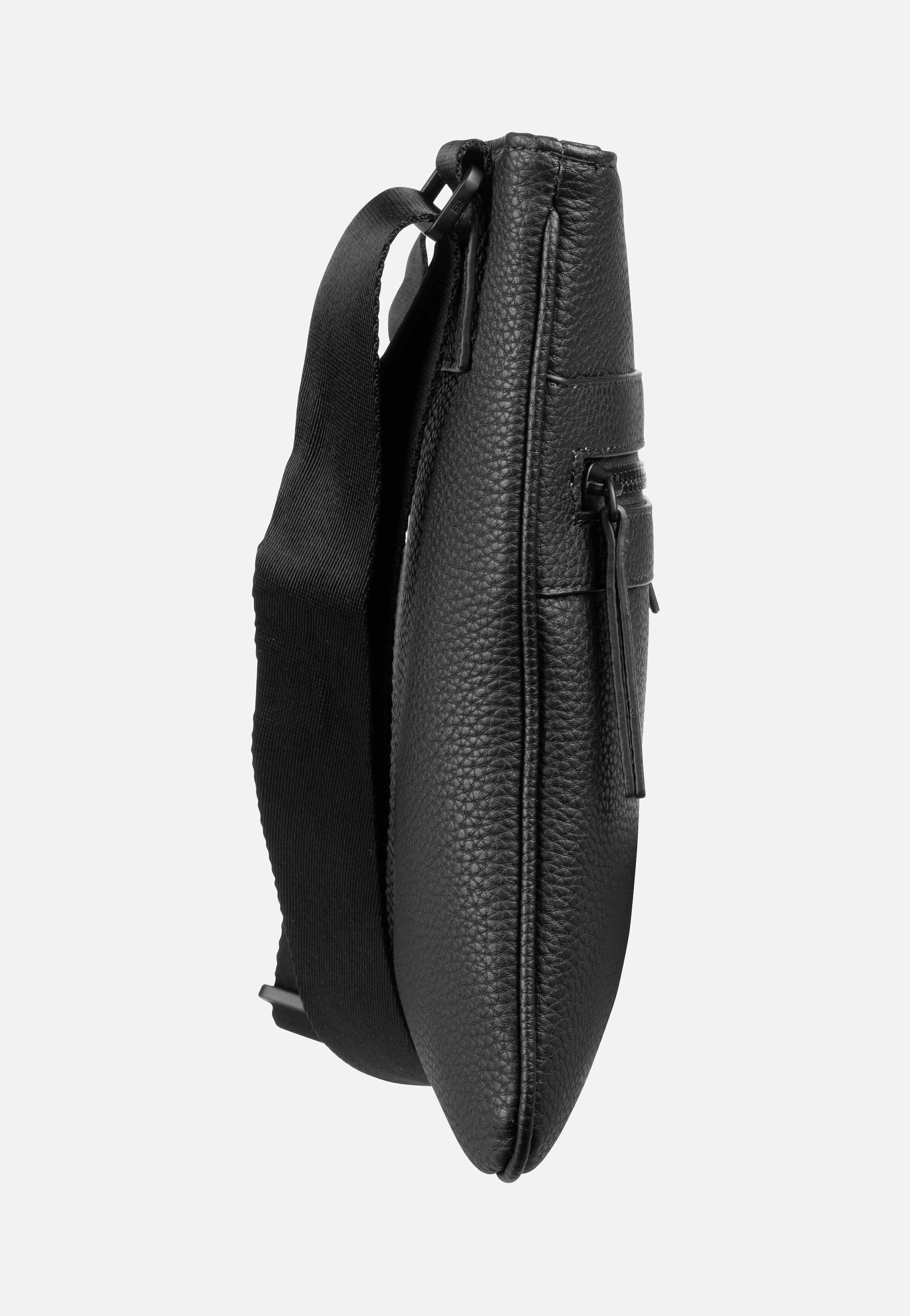 Tommy Hilfiger Essential PU Black Pouch Bag