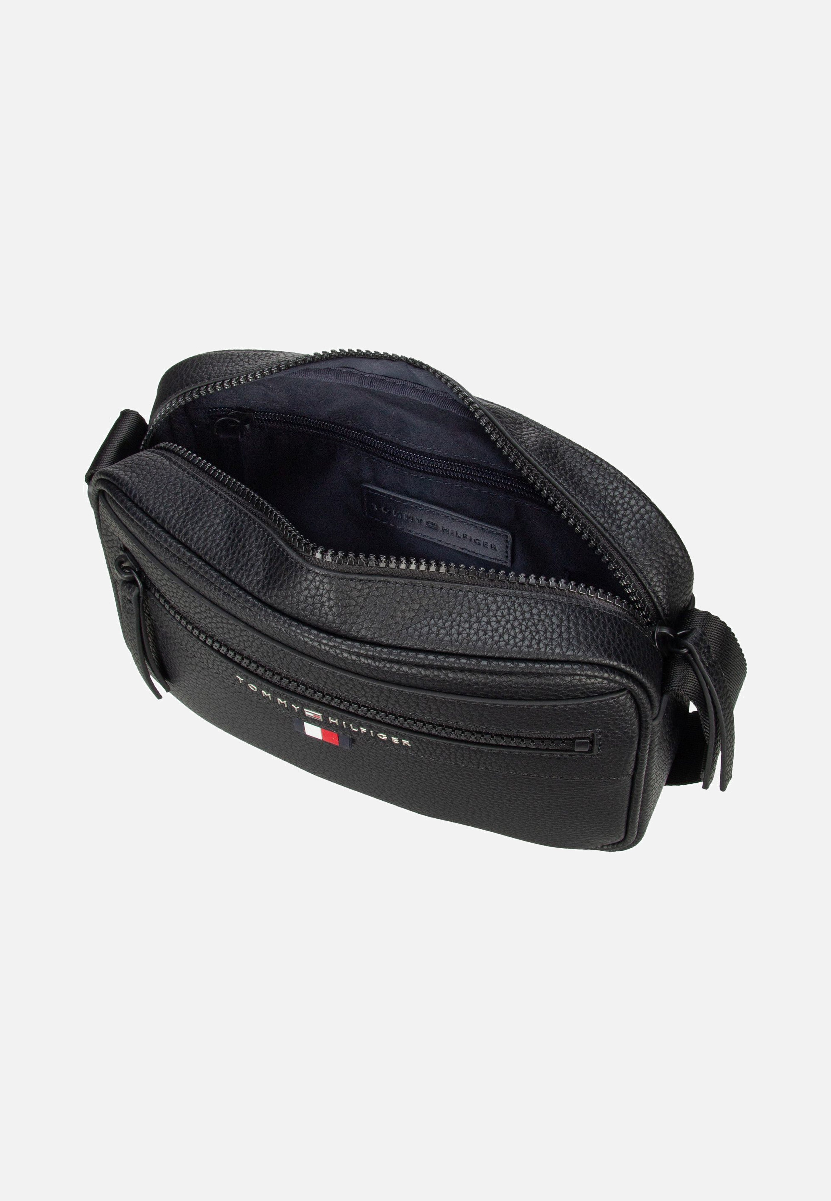 Tommy Hilfiger Essential PU EW Reporter Black Crossbody Bag