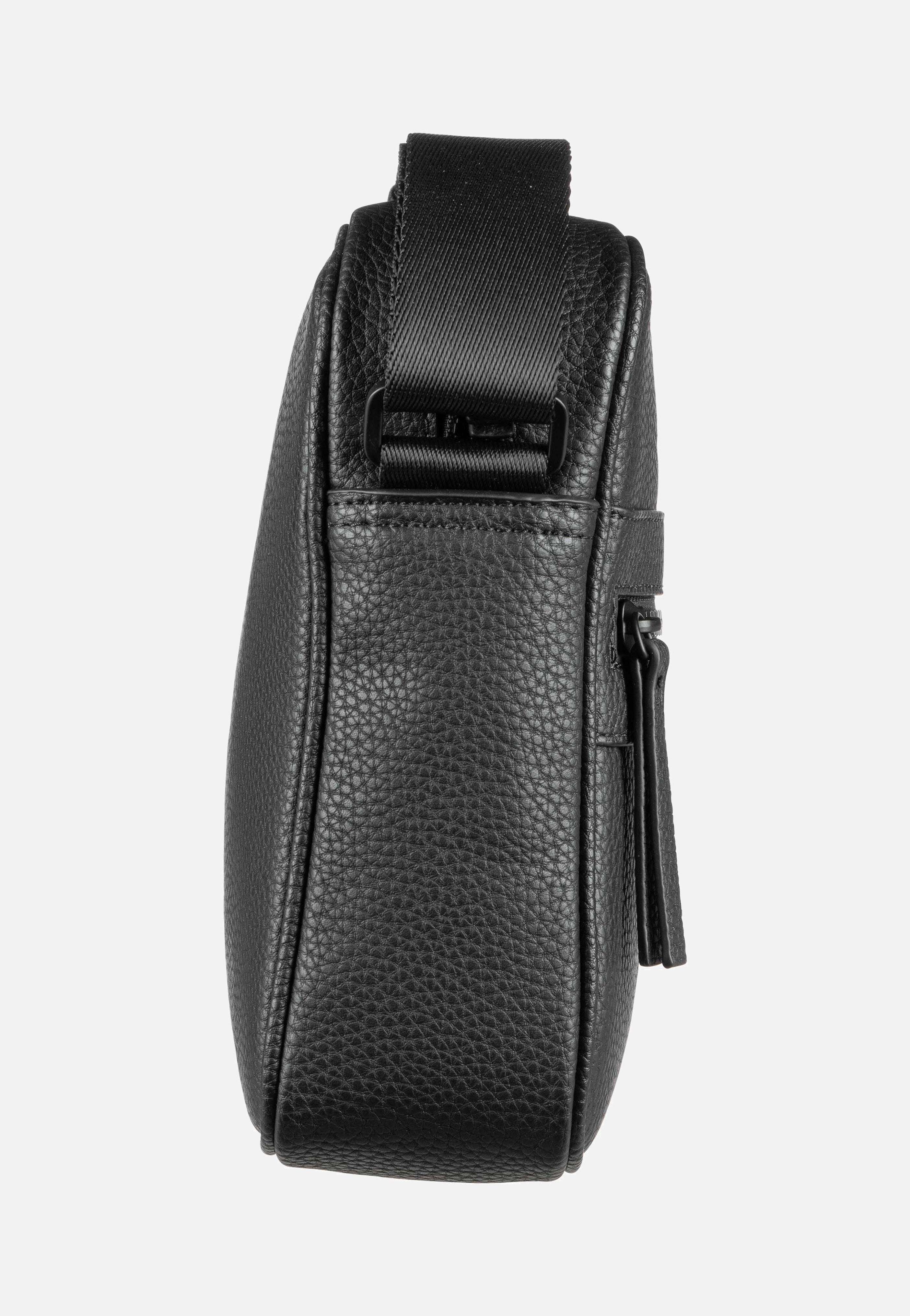 Tommy Hilfiger Essential PU Mini Reporter Black Crossbody Bag