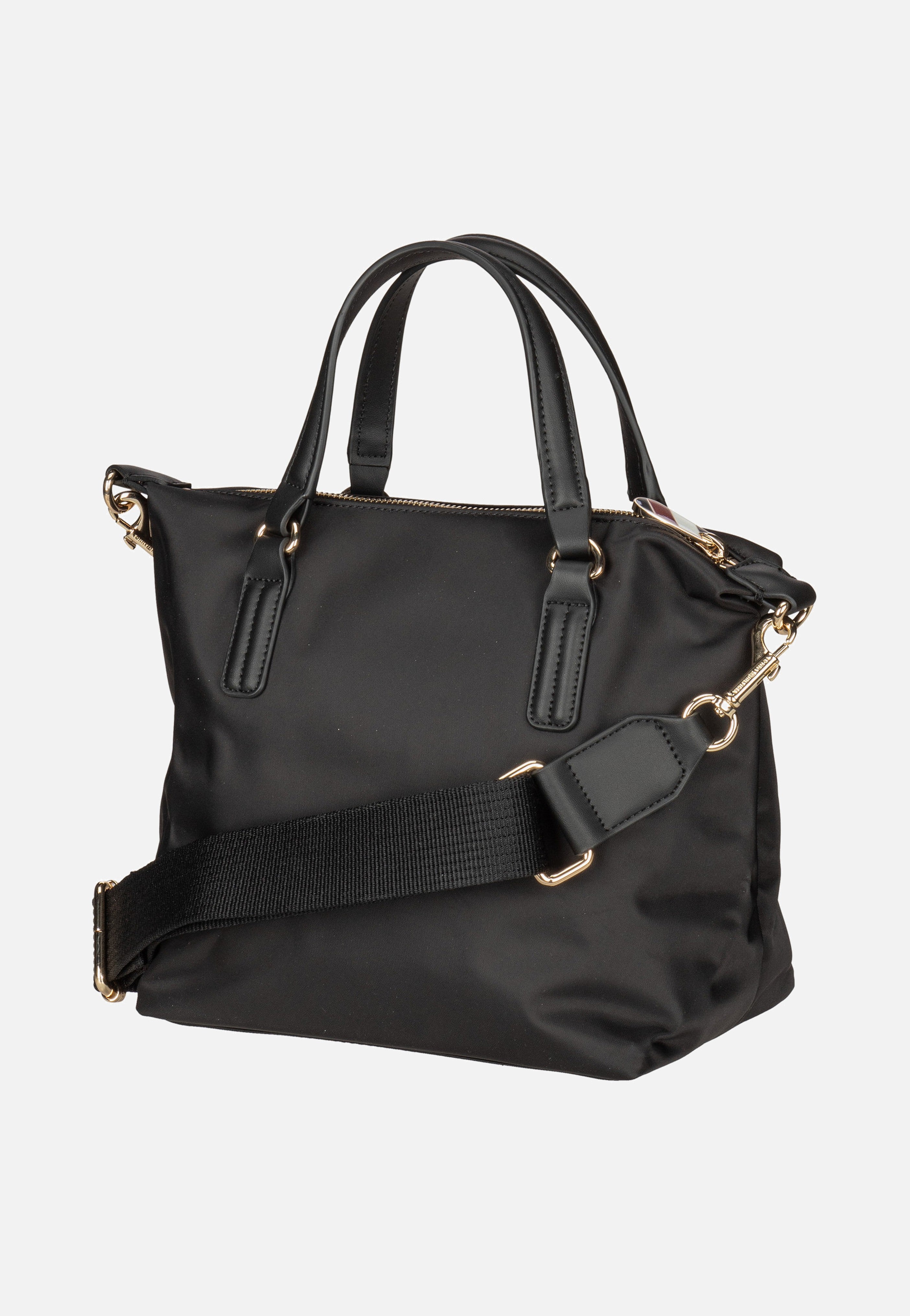 Tommy Hilfiger - Poppy Flag Small Tote Black - Tote Bag | Women-Image