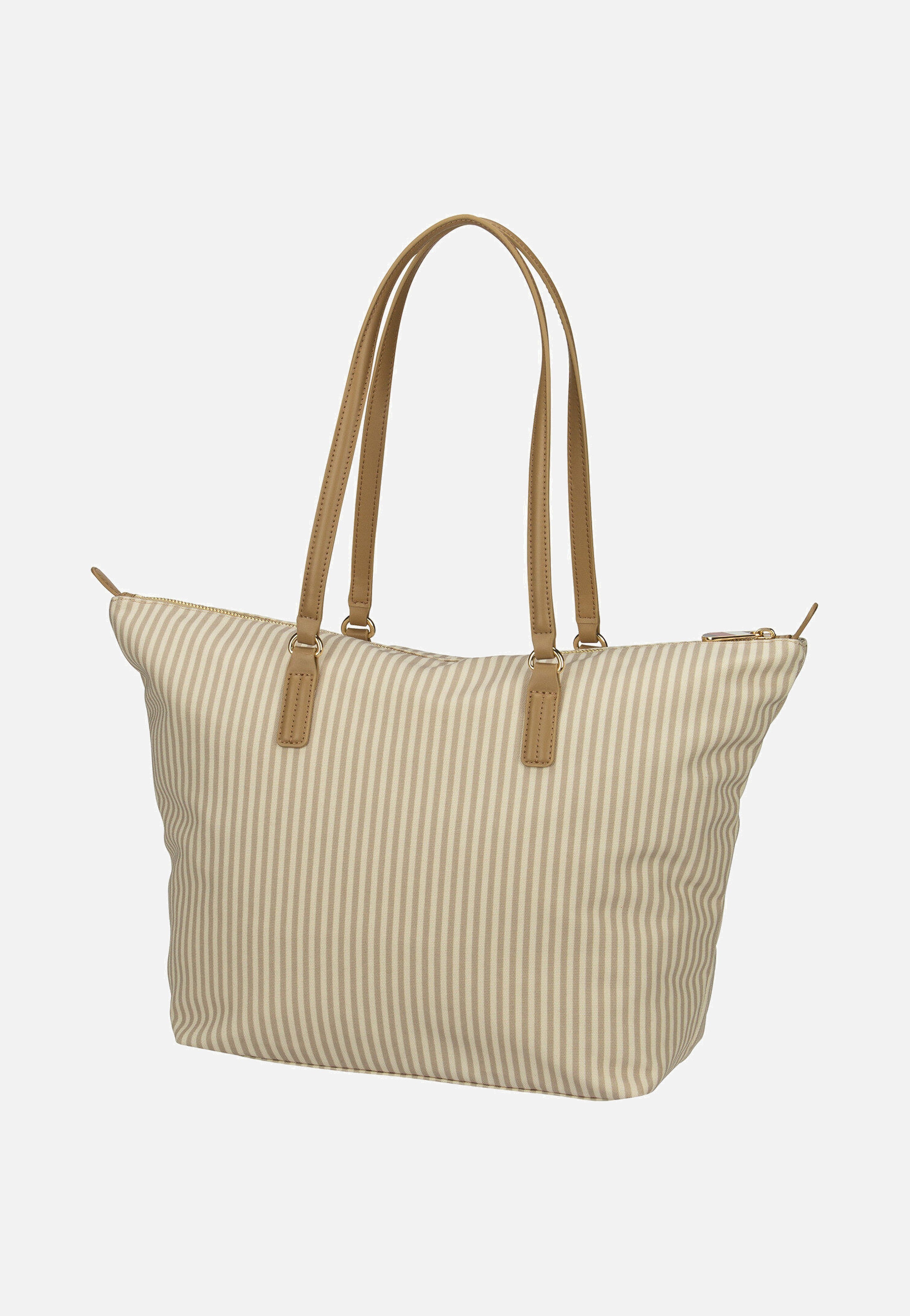Tommy Hilfiger - Poppy Summer 17203 SP25 Safari Canvas Stripe - Shopper | Women-Image