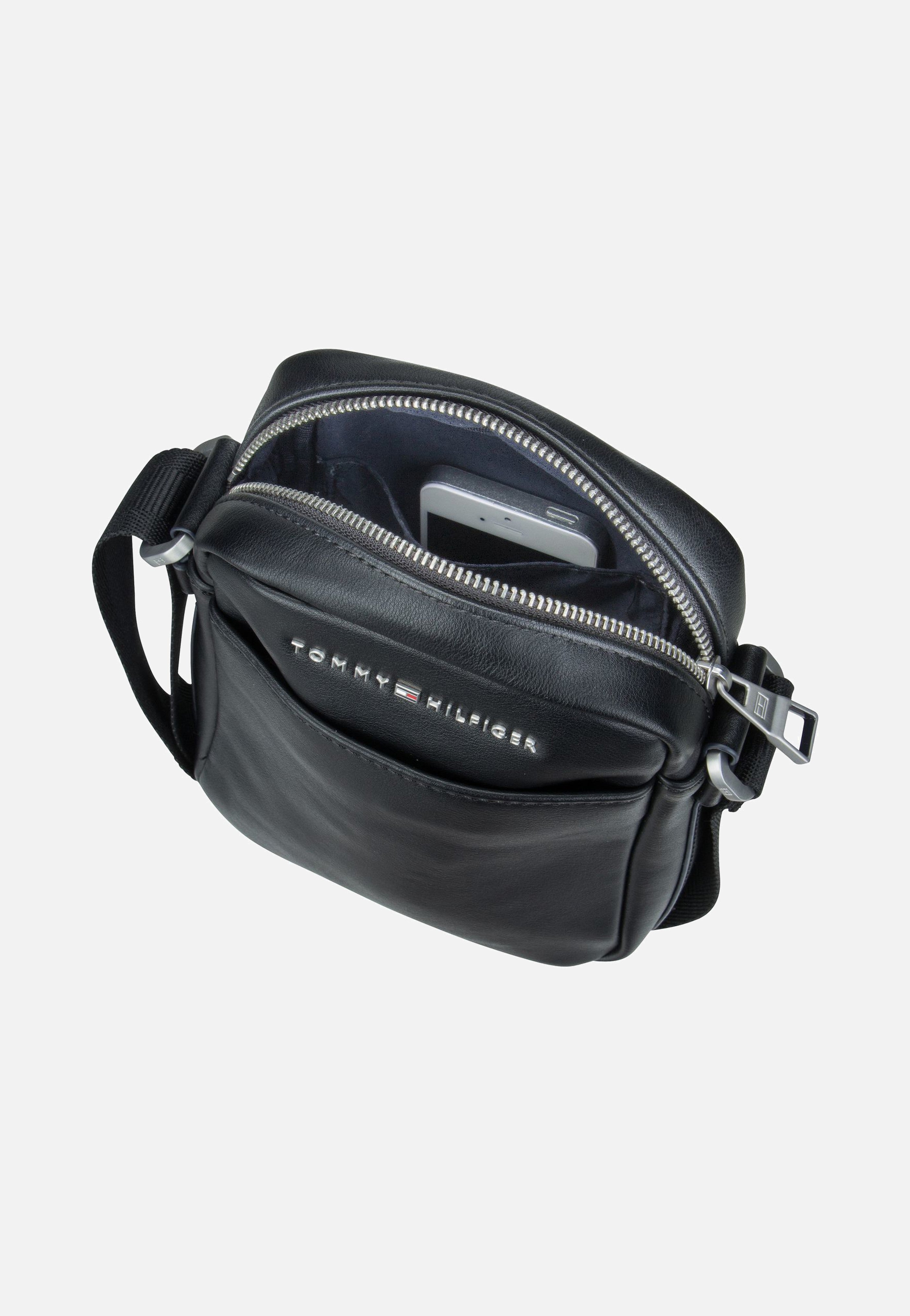 Tommy Hilfiger TH City Mini Reporter Black Crossbody Bag