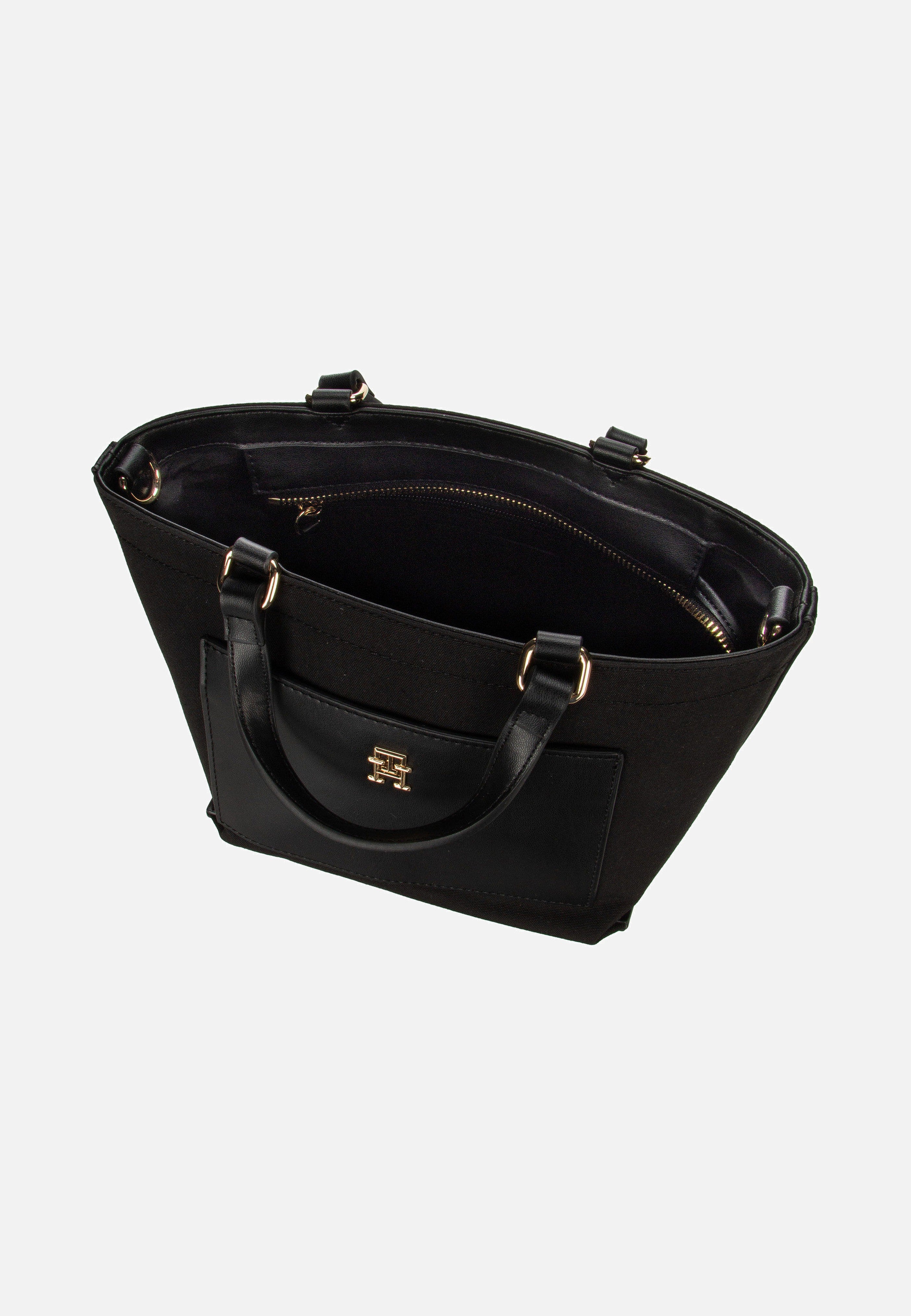 Tommy Hilfiger TH Distinct Mini Tote PF24 Black Handle Bag