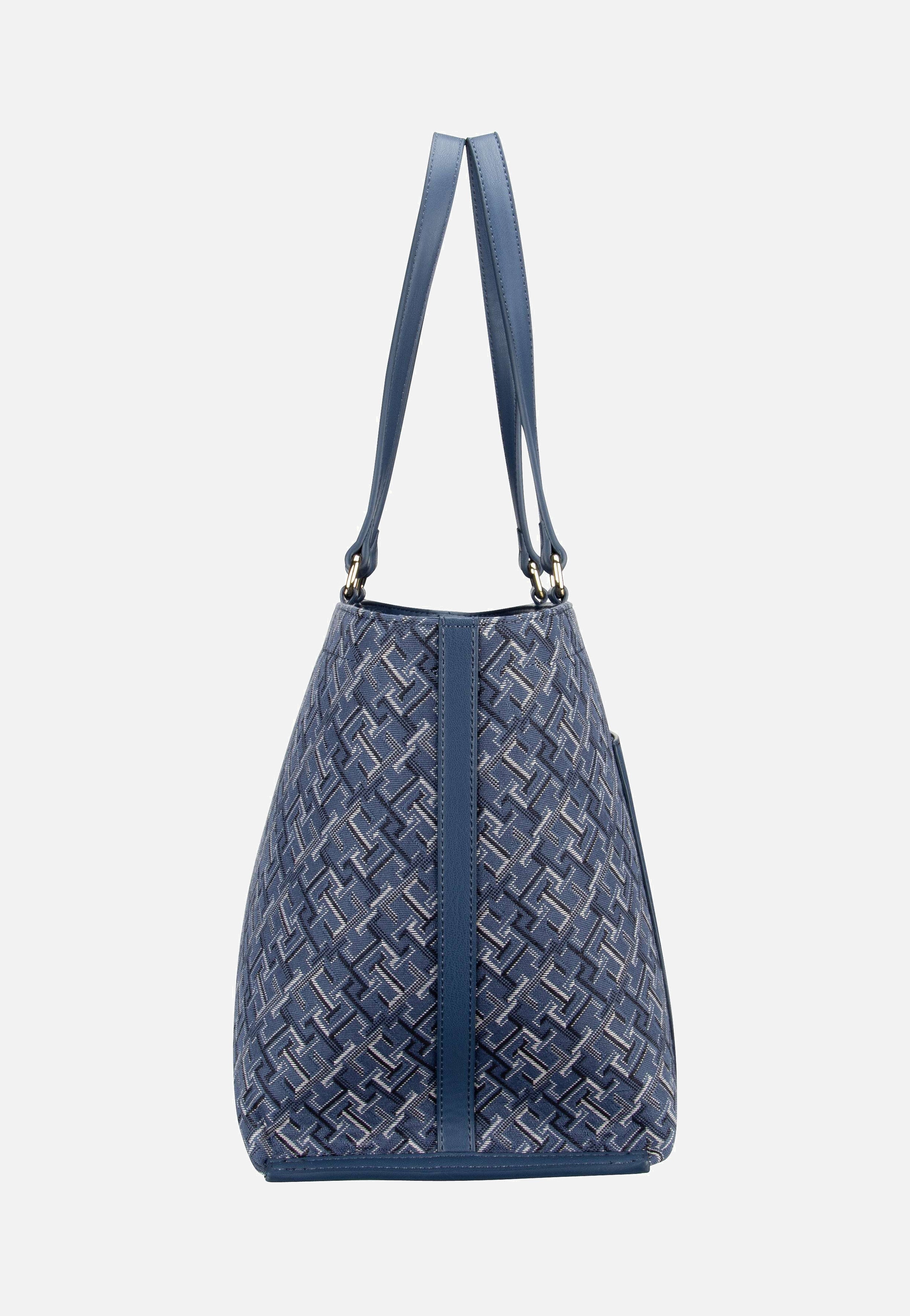 Tommy Hilfiger - TH Distinct Tote Mono PF24 Fossil Blue Mono - Shopper | Women-Image
