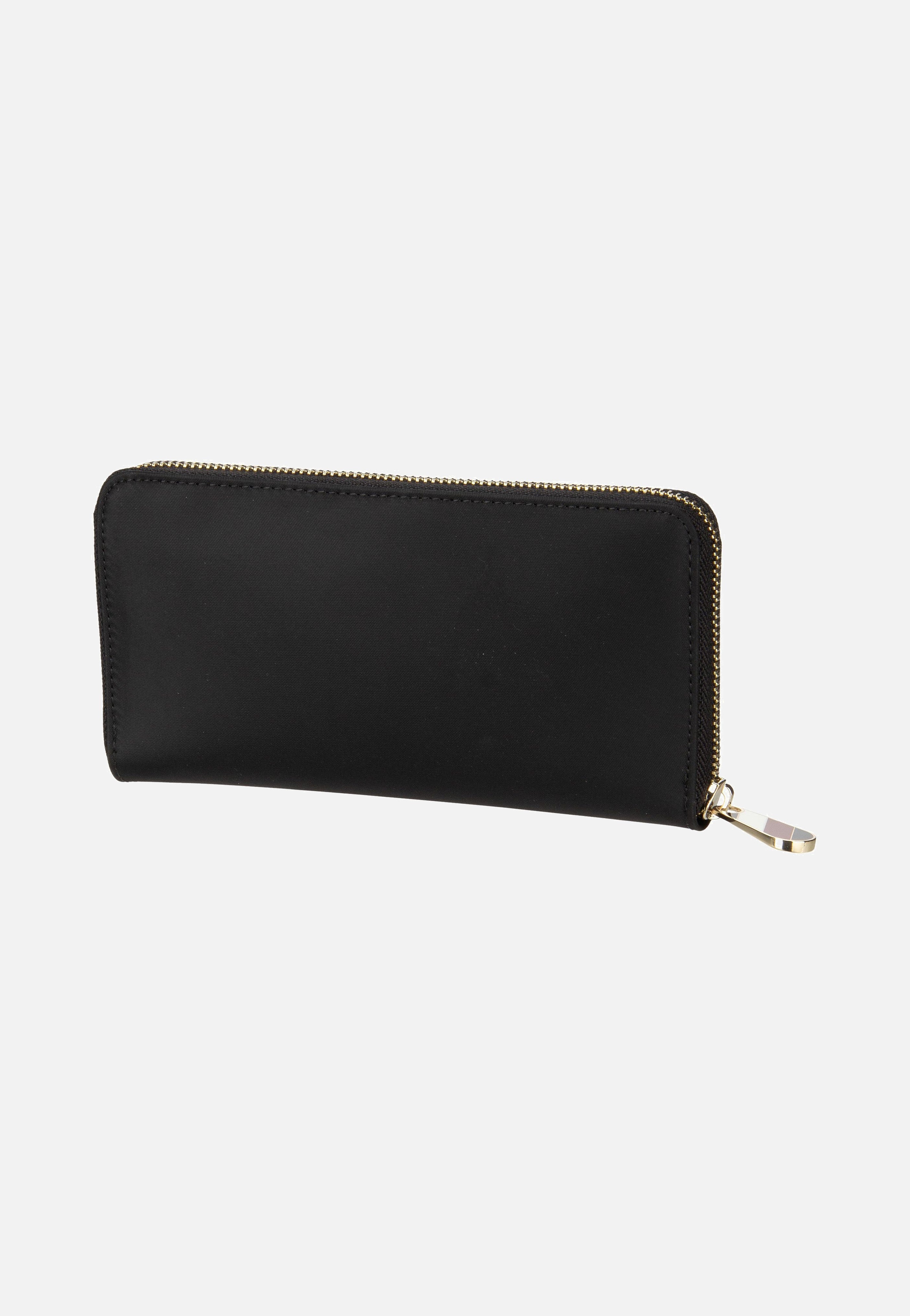 Tommy Hilfiger - TH Emblem Large ZA Black - Wallet | Women-Image