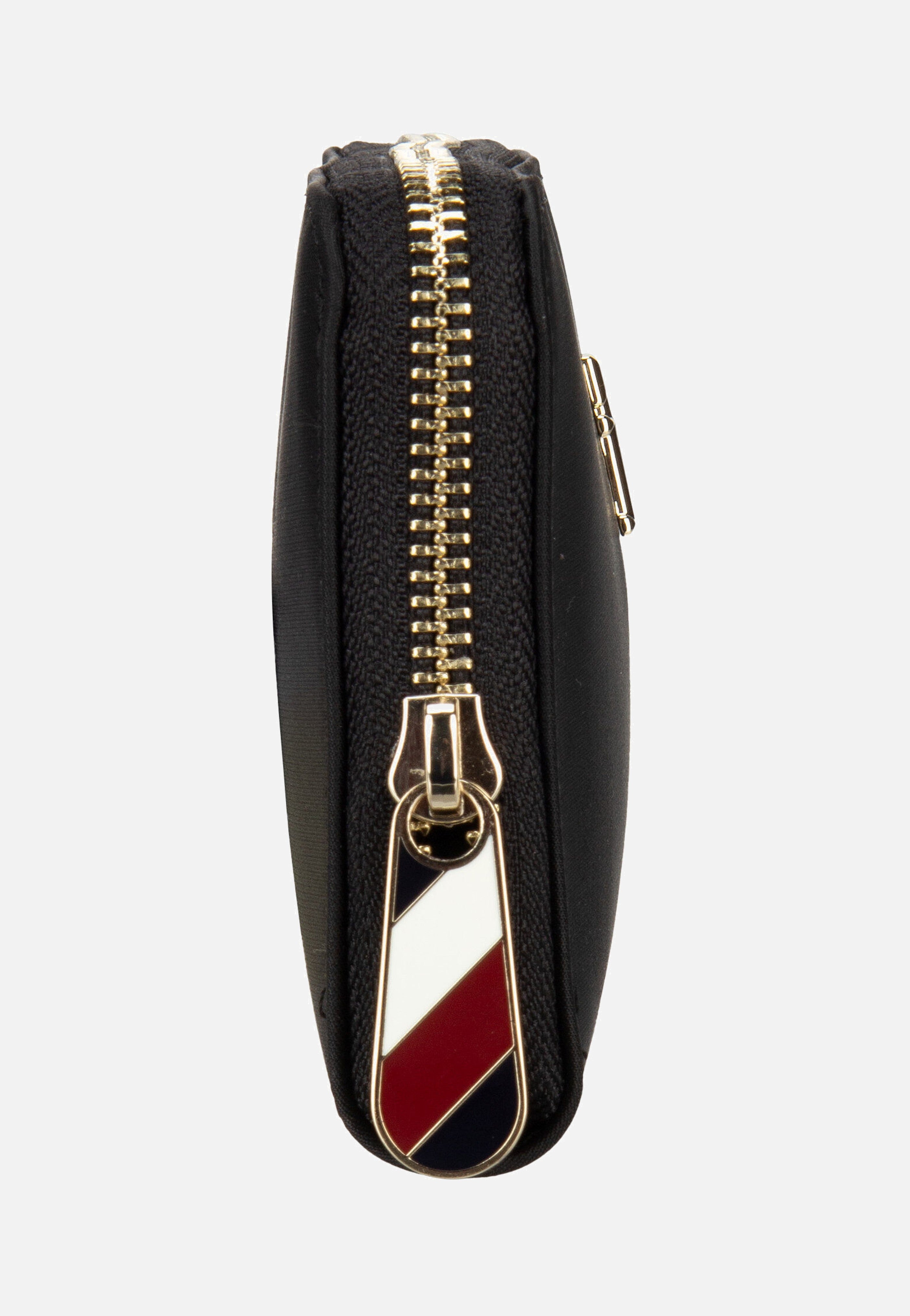 Tommy Hilfiger TH Emblem Large ZA Black Wallet
