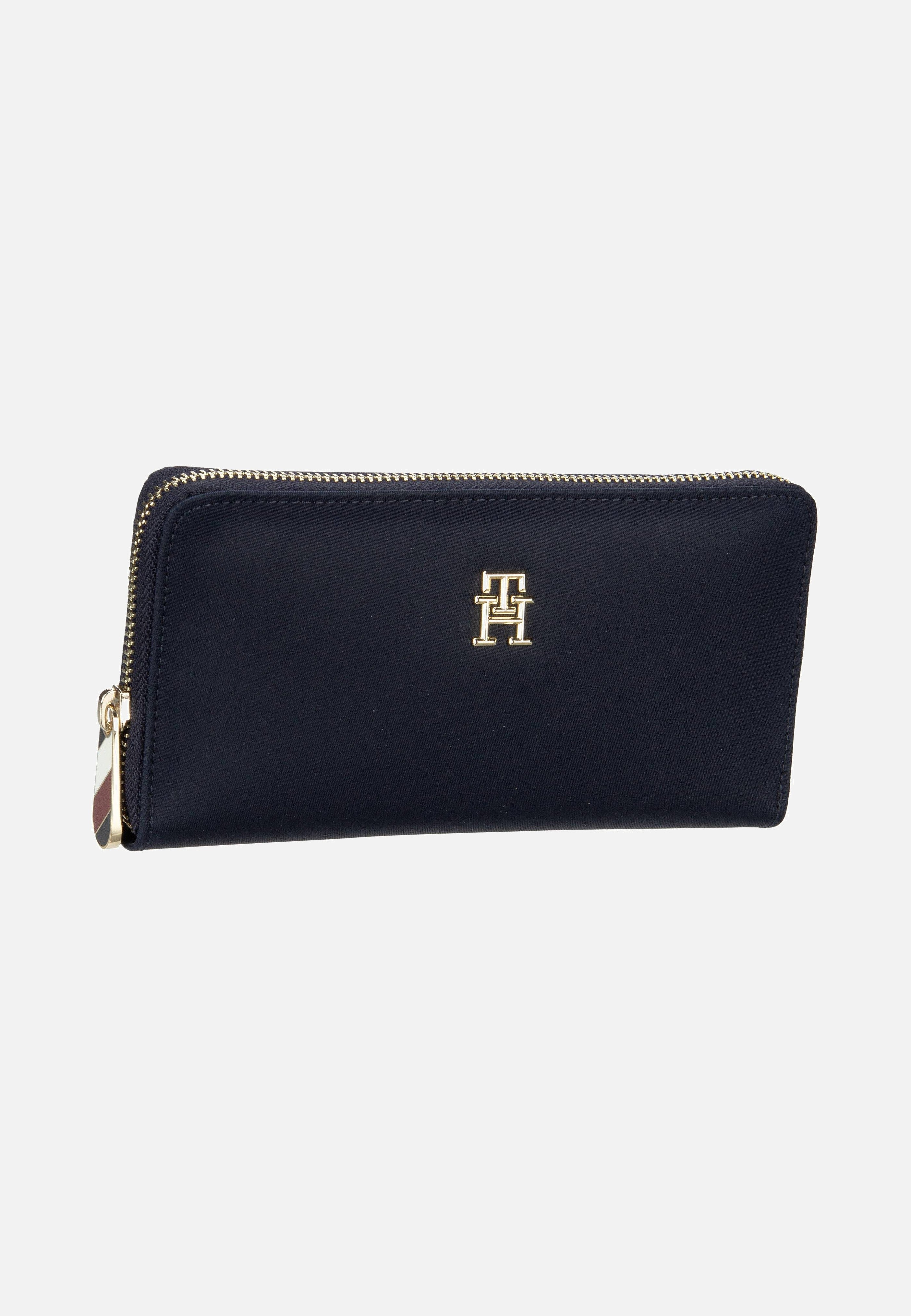 Tommy Hilfiger - TH Emblem Large ZA Space Blue - Wallet | Women-Image