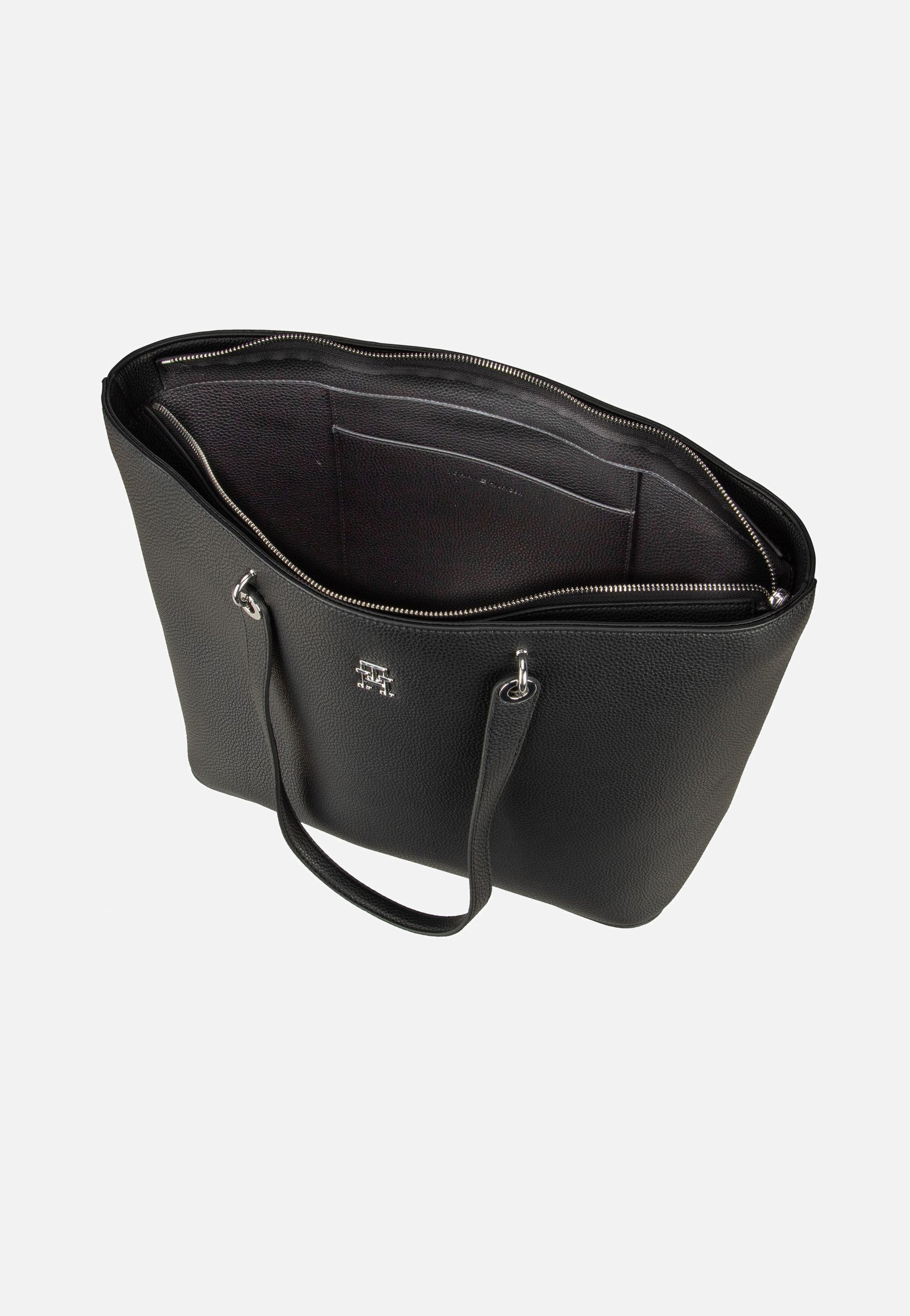 Tommy Hilfiger - TH Emblem Tote Black - Shopper | Women-Image