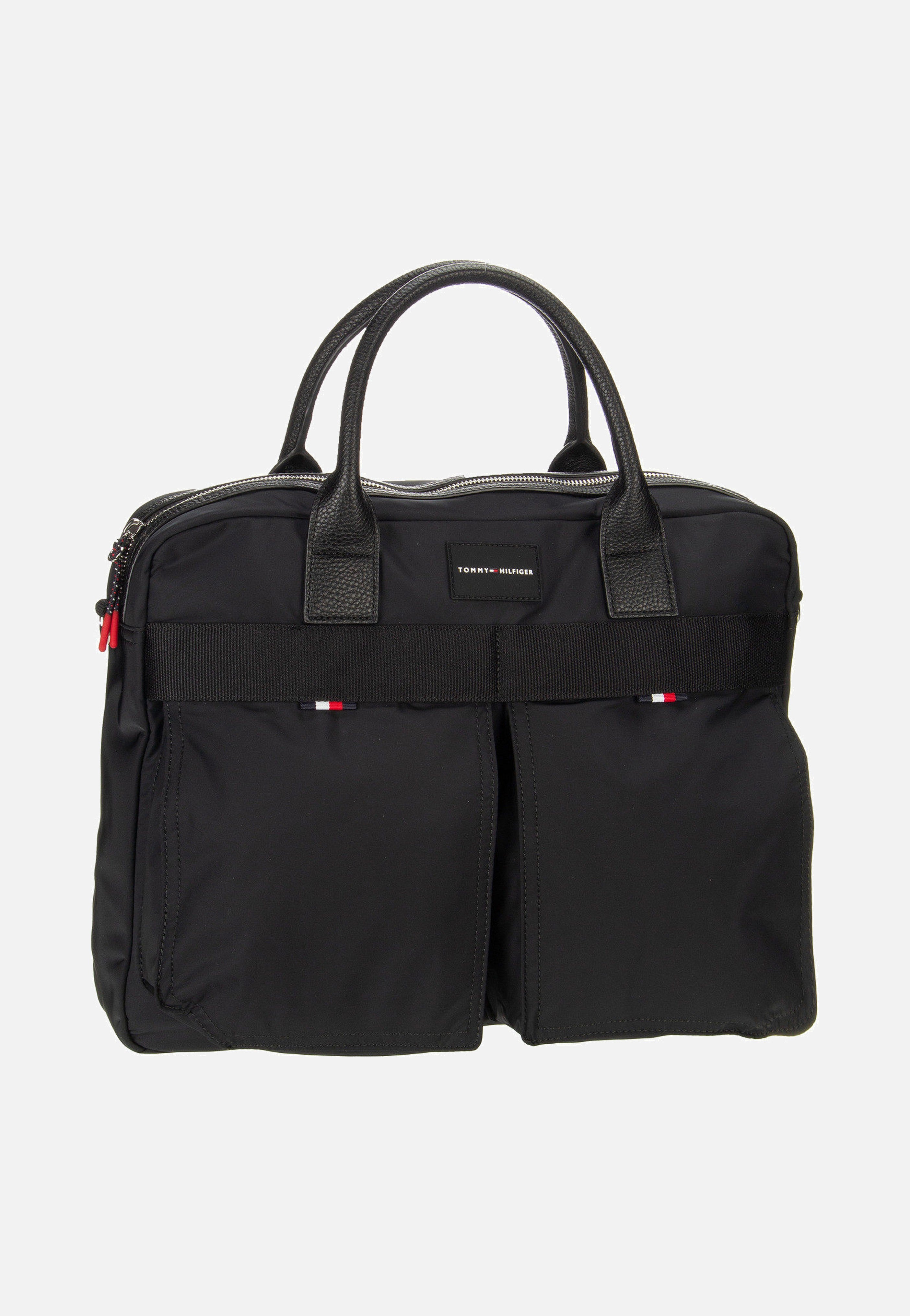 Tommy Hilfiger - TH Func Nylon Computer Bag PF24 Black - Briefcase | Men-Image