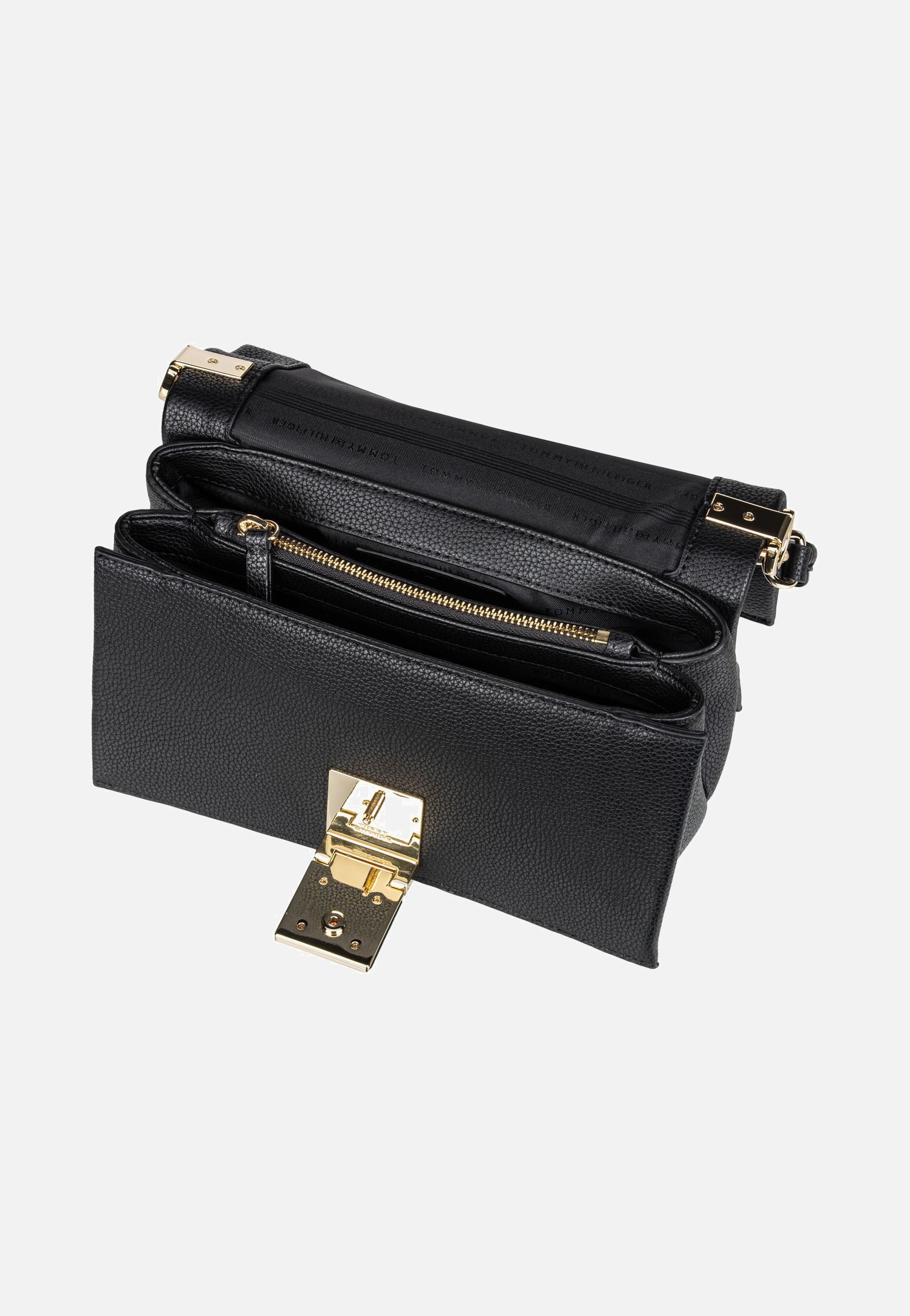 Tommy Hilfiger TH Her Medium 17216 SP25 Black Shoulder Bag