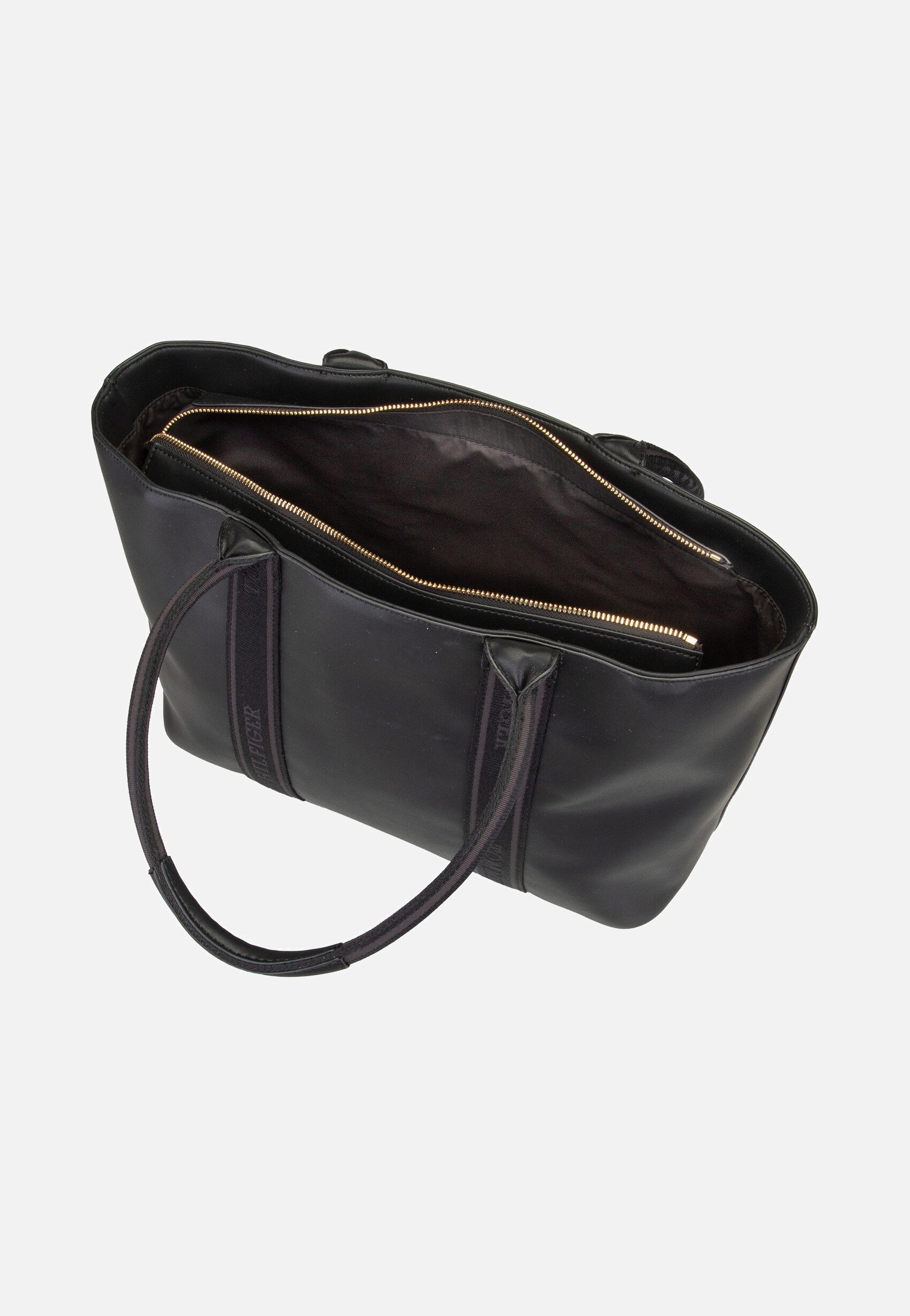 Tommy Hilfiger - TH Logotape 17198 SP25 Black - Shopper | Women-Image