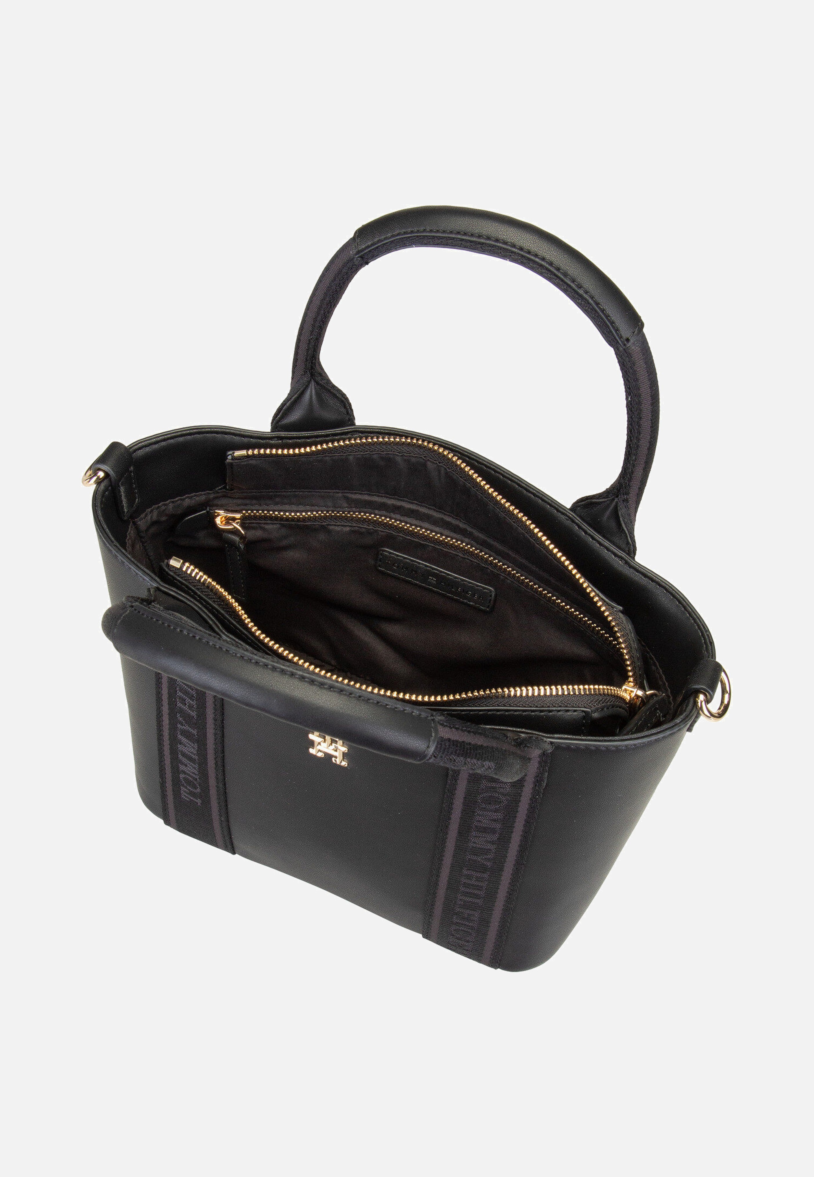 Tommy Hilfiger - TH Logotape Mini 17201 SP25 Black - Handle Bag | Women-Image