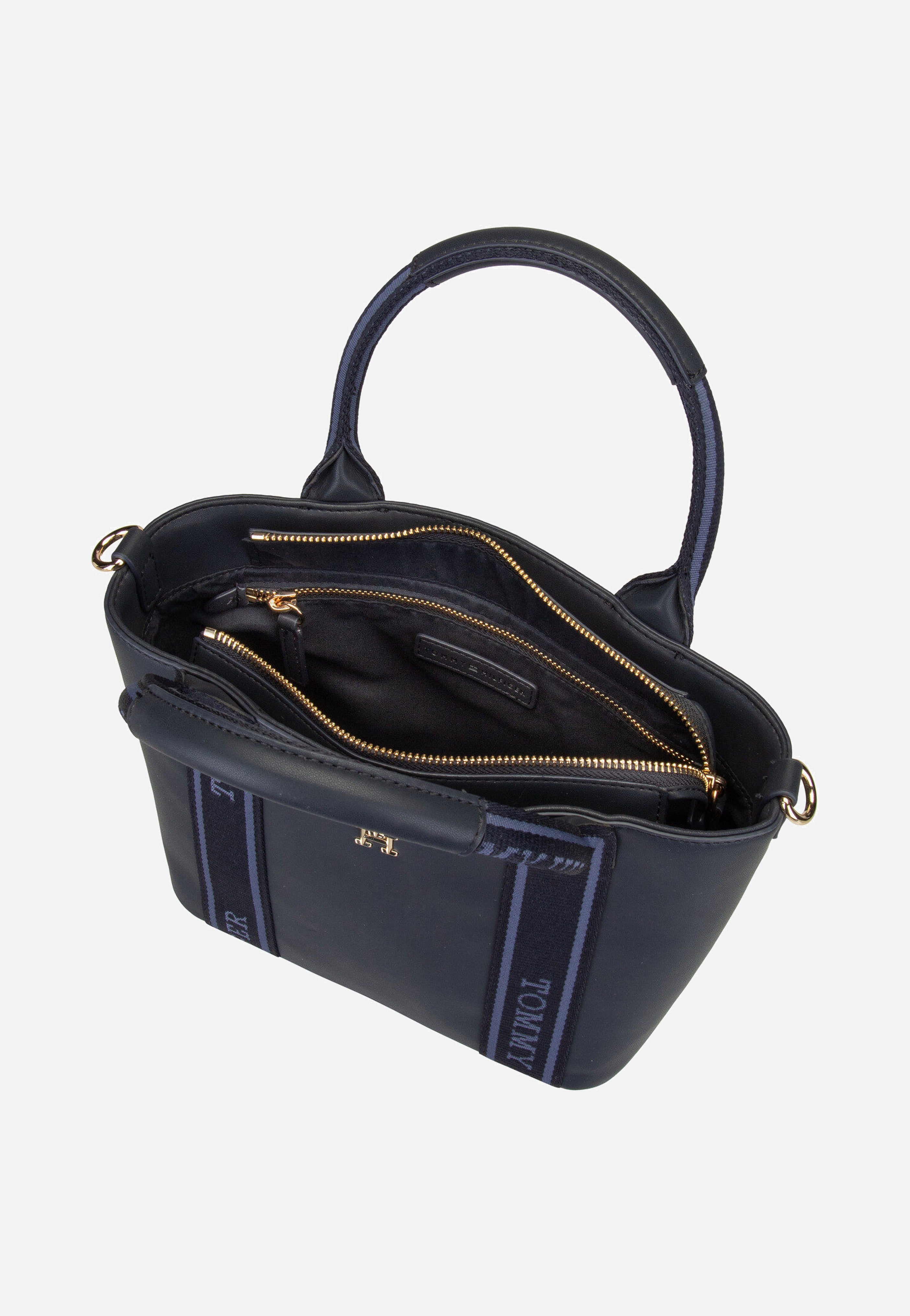 Tommy Hilfiger - TH Logotape Mini 17201 SP25 Space Blue - Handle Bag | Women-Image