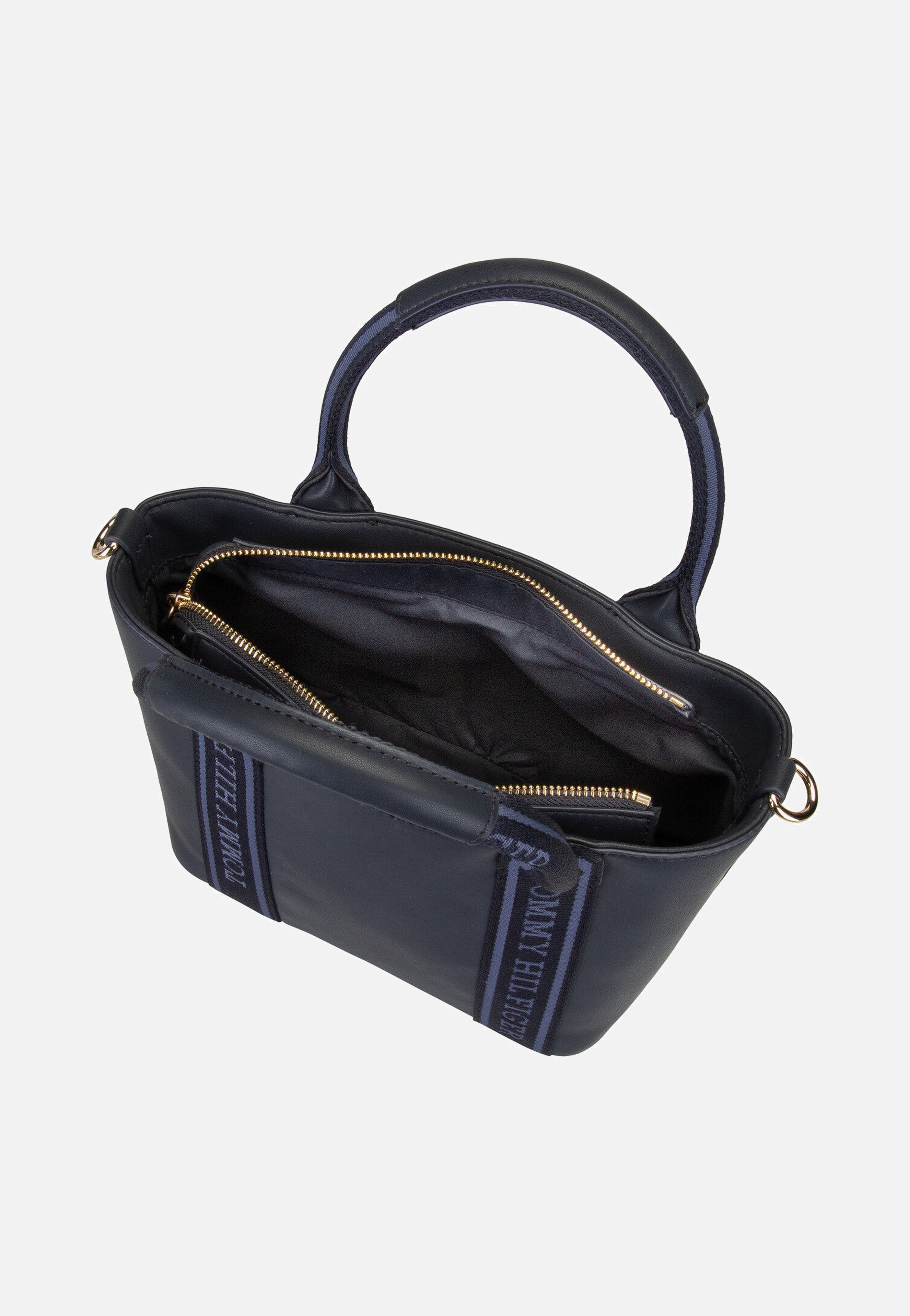 Tommy Hilfiger - TH Logotape Mini 17201 SP25 Space Blue - Handle Bag | Women-Image