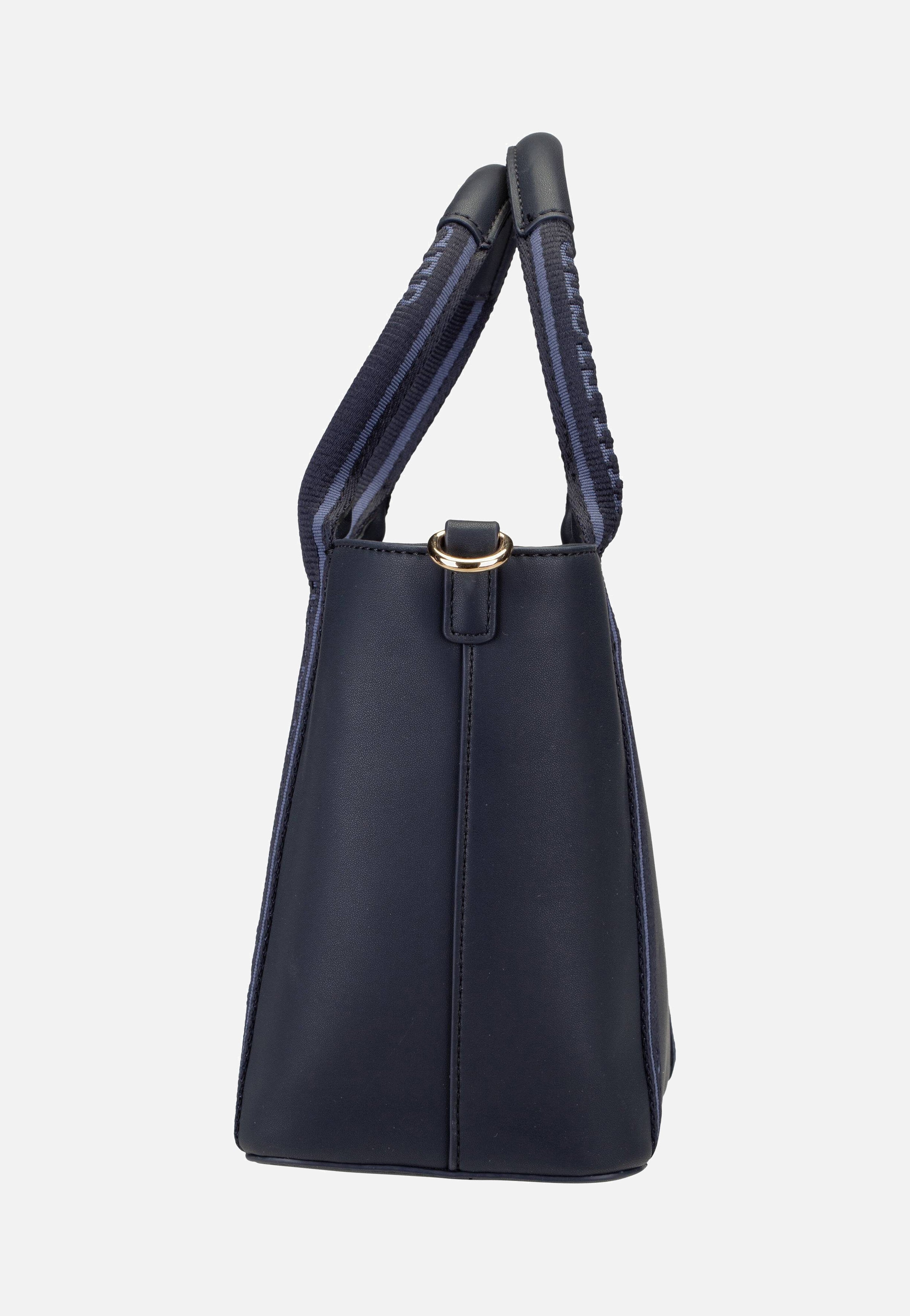 Tommy Hilfiger - TH Logotape Mini 17201 SP25 Space Blue - Handle Bag | Women-Image