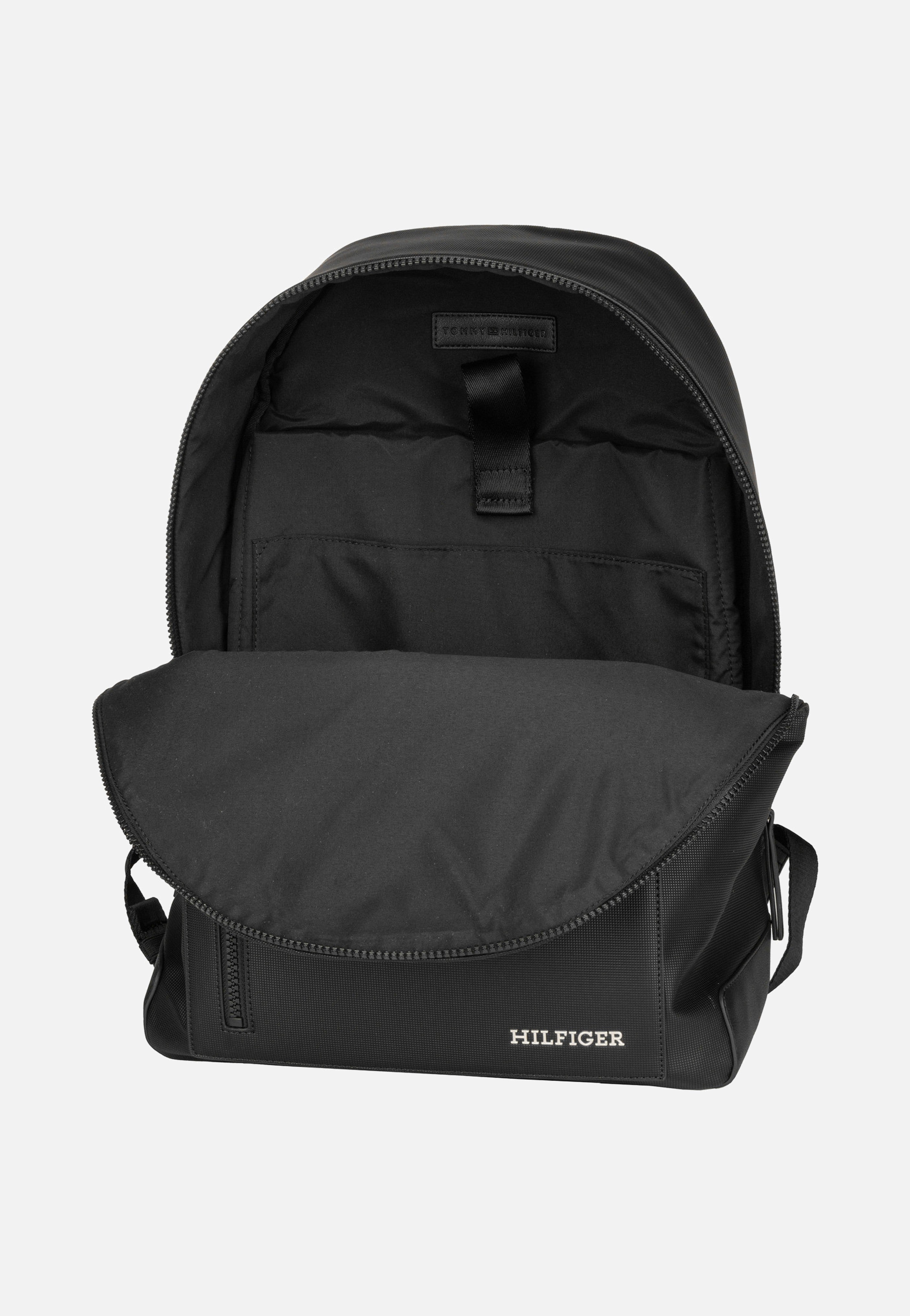 Tommy Hilfiger - TH Piqué SP24 Black - Backpack | Men-Image
