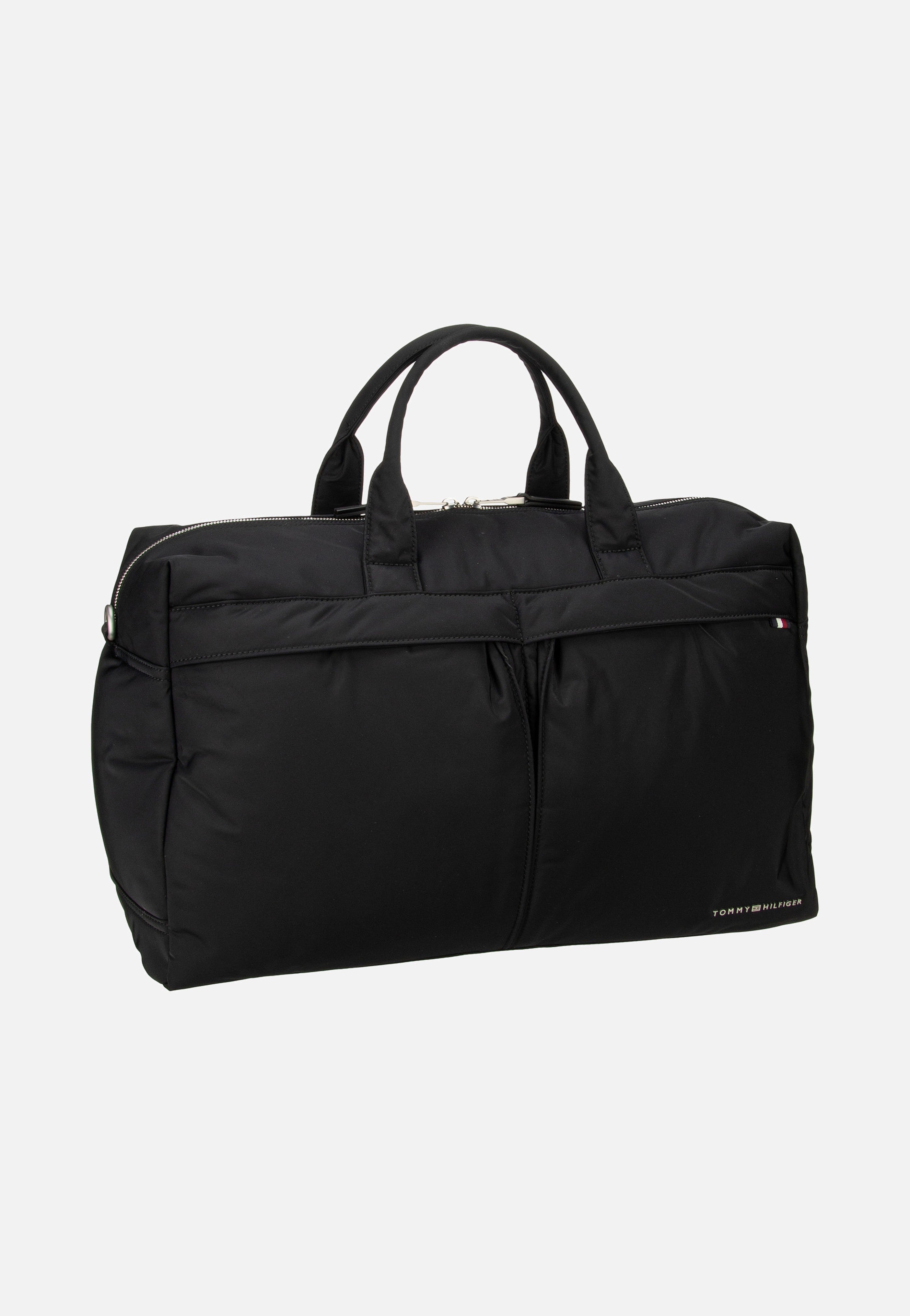 Tommy Hilfiger - TH Signature Duffle SP24 Black - Weekender | Men-Image