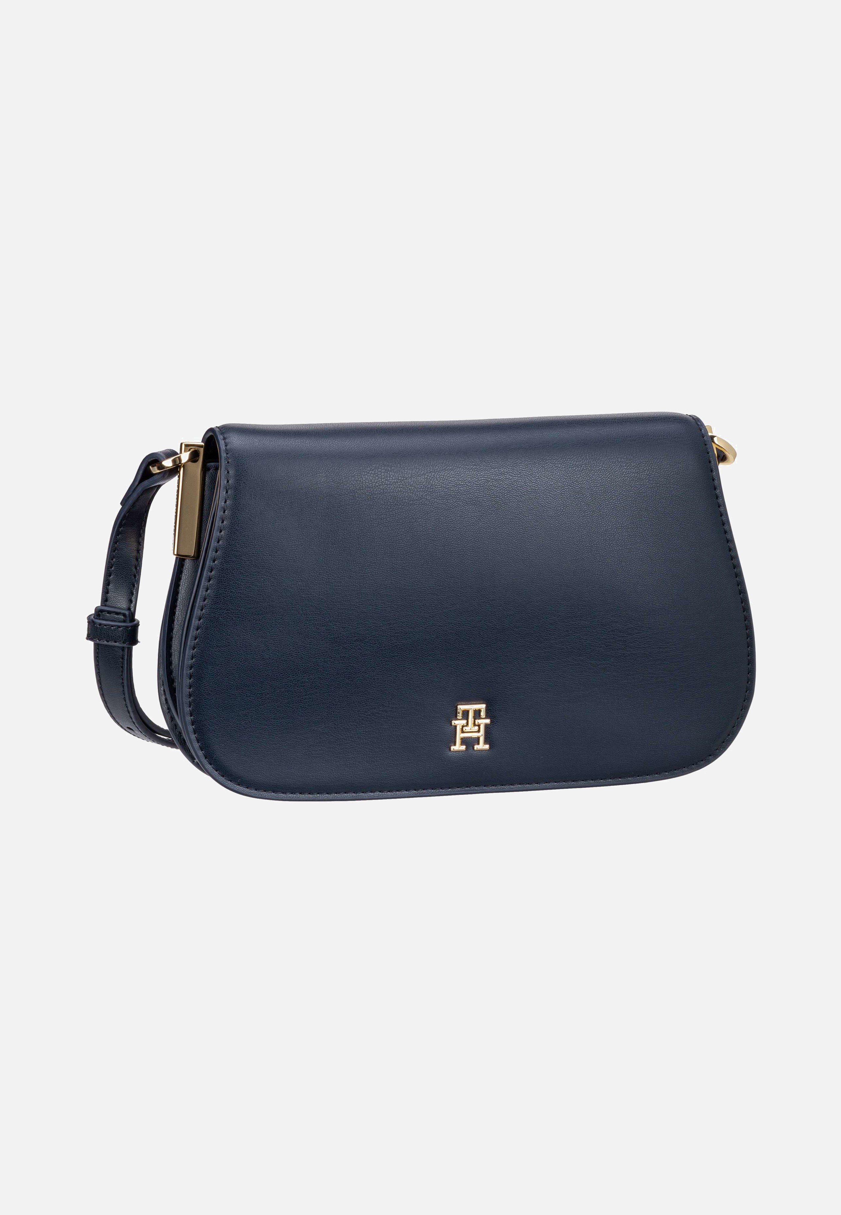 Tommy Hilfiger - TH Spring Chic Flap Cross SP24 Space Blue - Saddle Bag | Women-Image