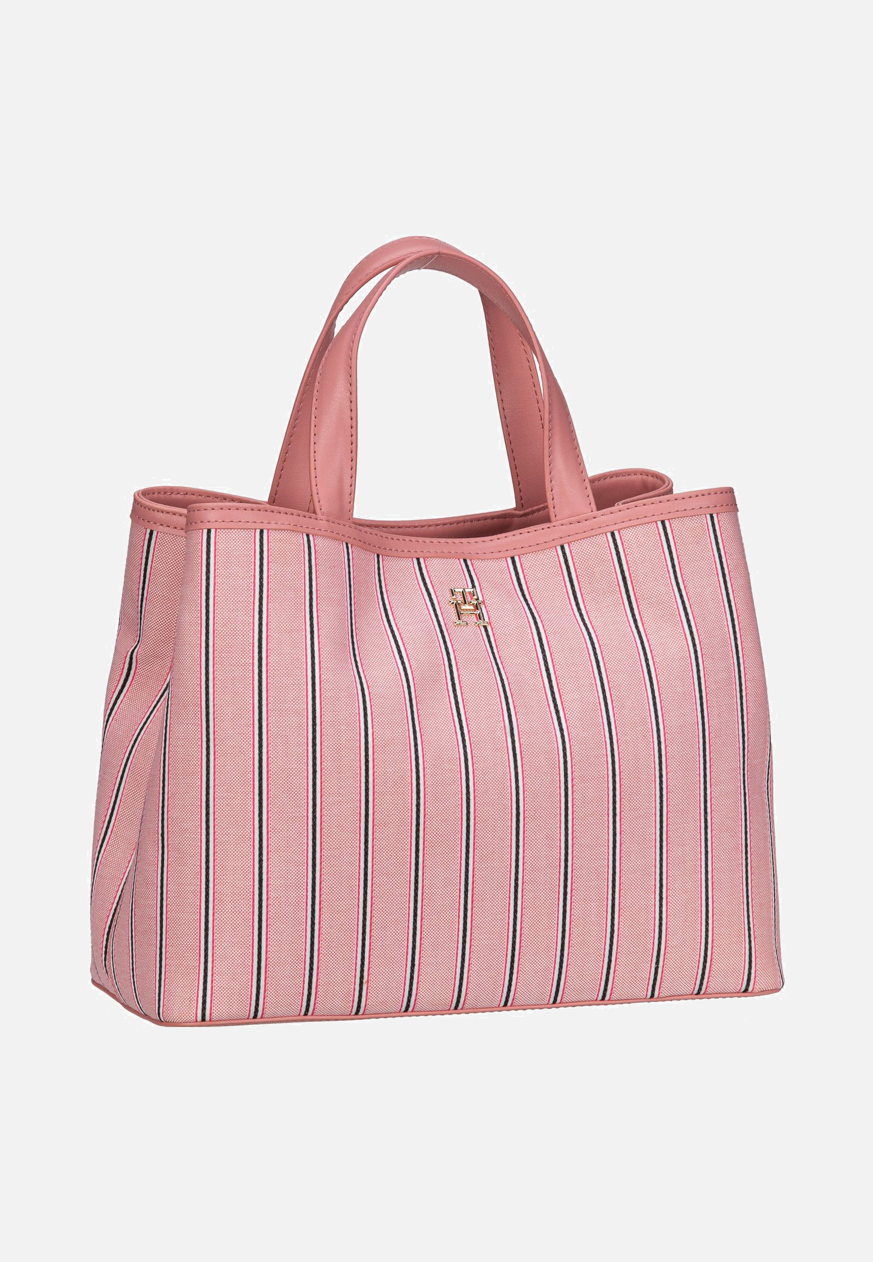 Tommy Hilfiger - TH Spring Chic Stripes SP24 Teaberry Blossom Stripes - Tote Bag | Women-Image