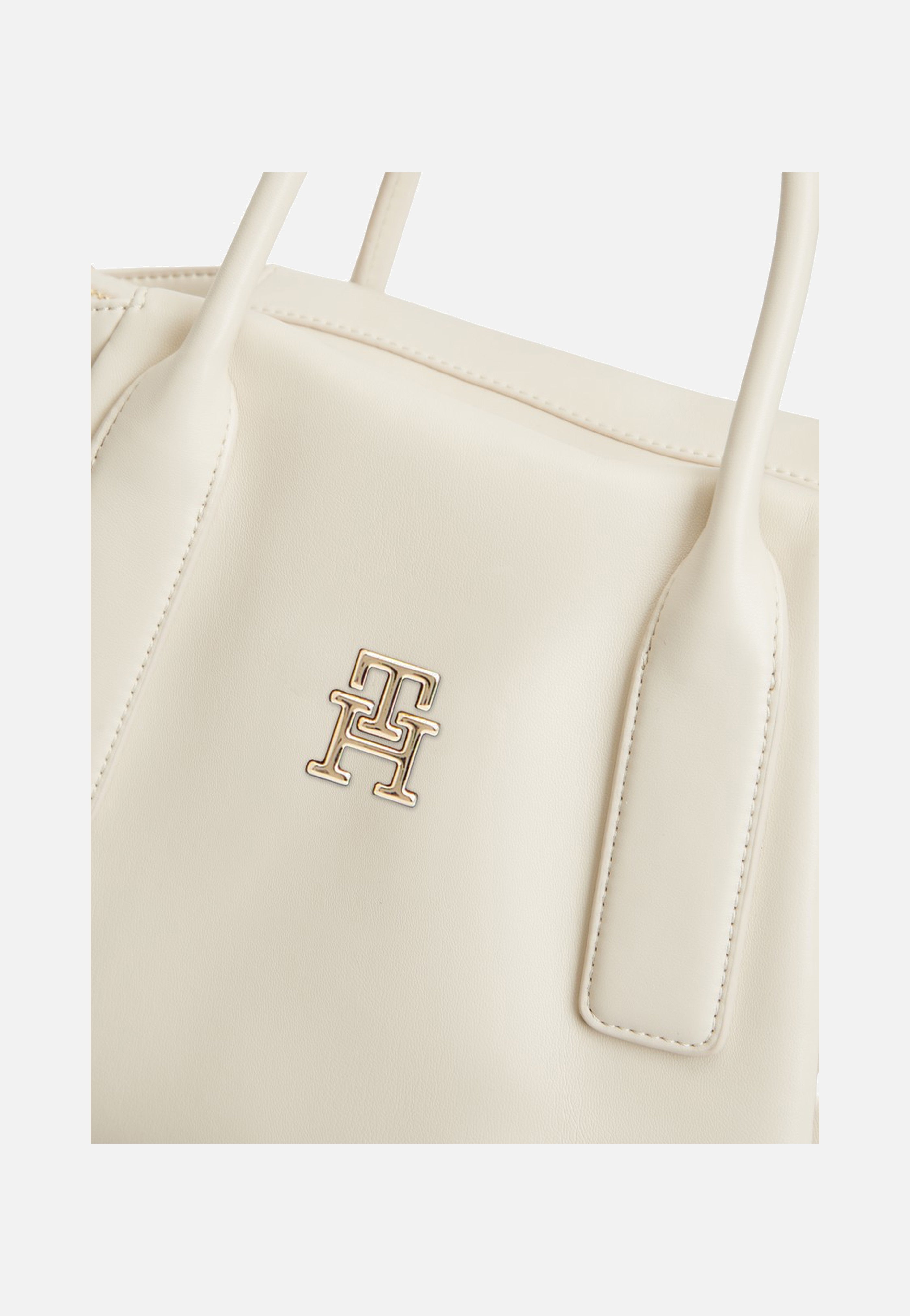 Tommy Hilfiger TH Essential Satchel Soft Cream Satchel