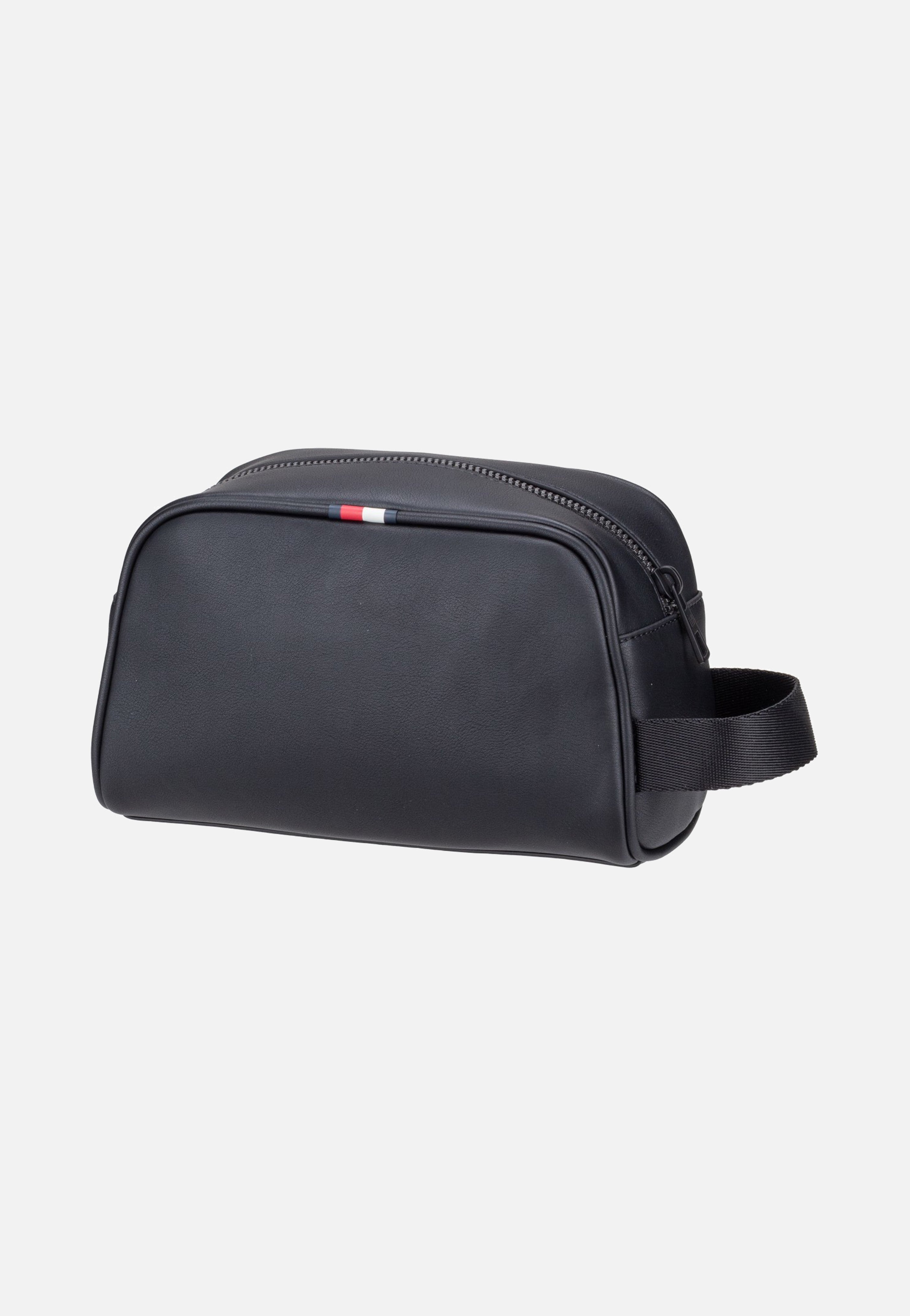 Tommy Hilfiger TH Foundation Washbag Black Toiletry Bag