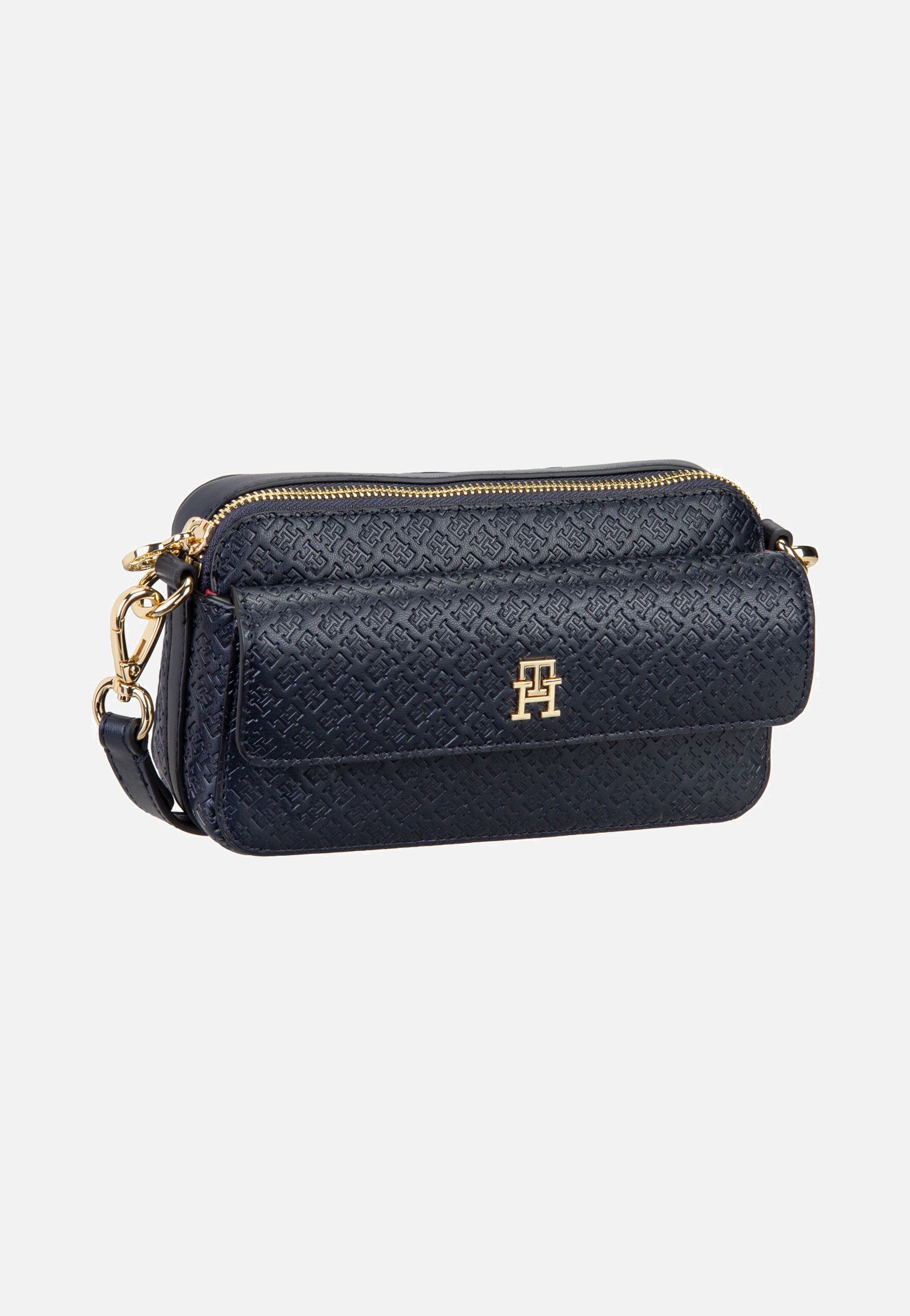 Tommy Hilfiger TH Icon Camera Mono Space Blue Crossbody Bag