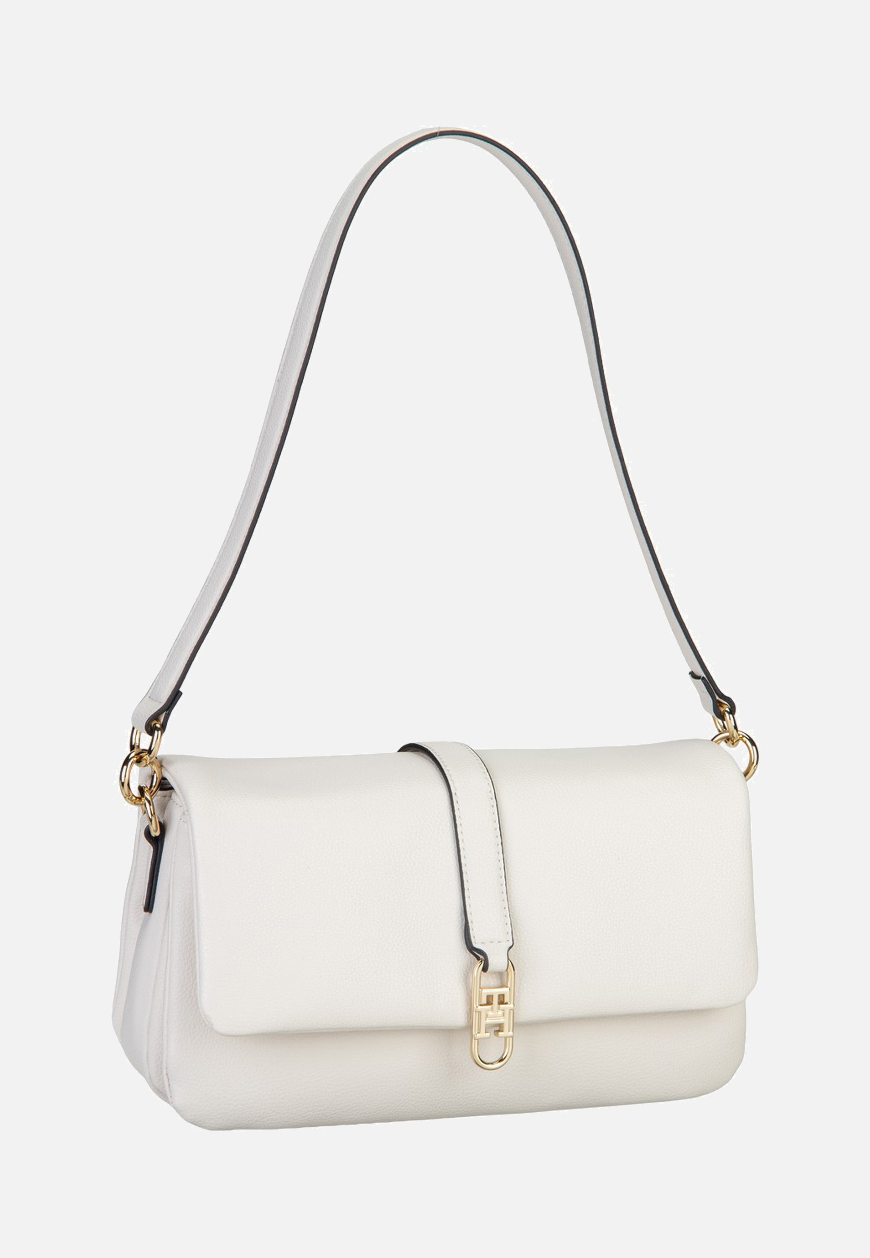 Tommy Hilfiger TH Libre Conv Flap Crossover Soft Cream Crossbody Bag