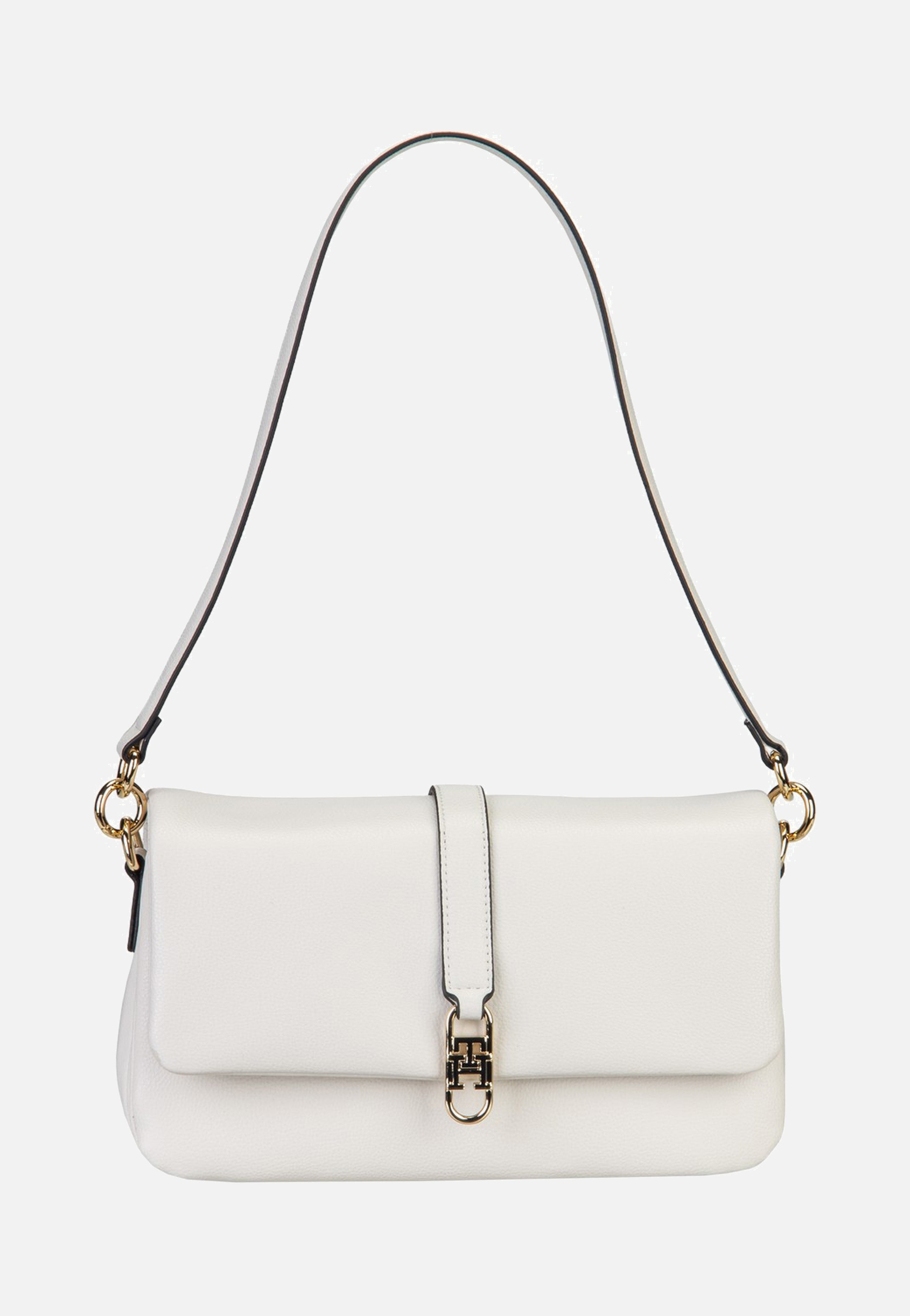 Tommy Hilfiger TH Libre Conv Flap Crossover Soft Cream Crossbody Bag