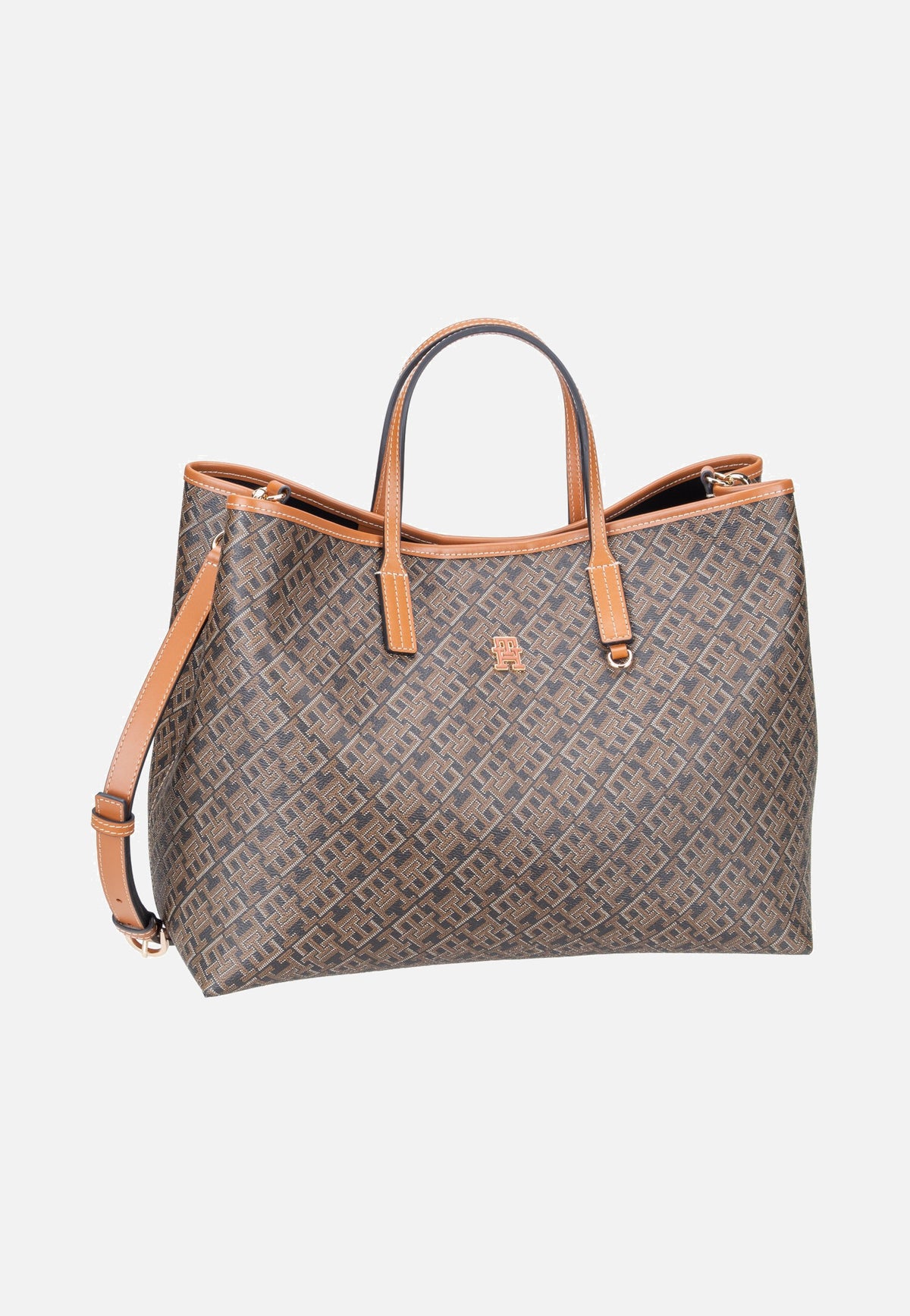 Tommy Hilfiger TH Monoplay Satchel Black Mix Schooltas