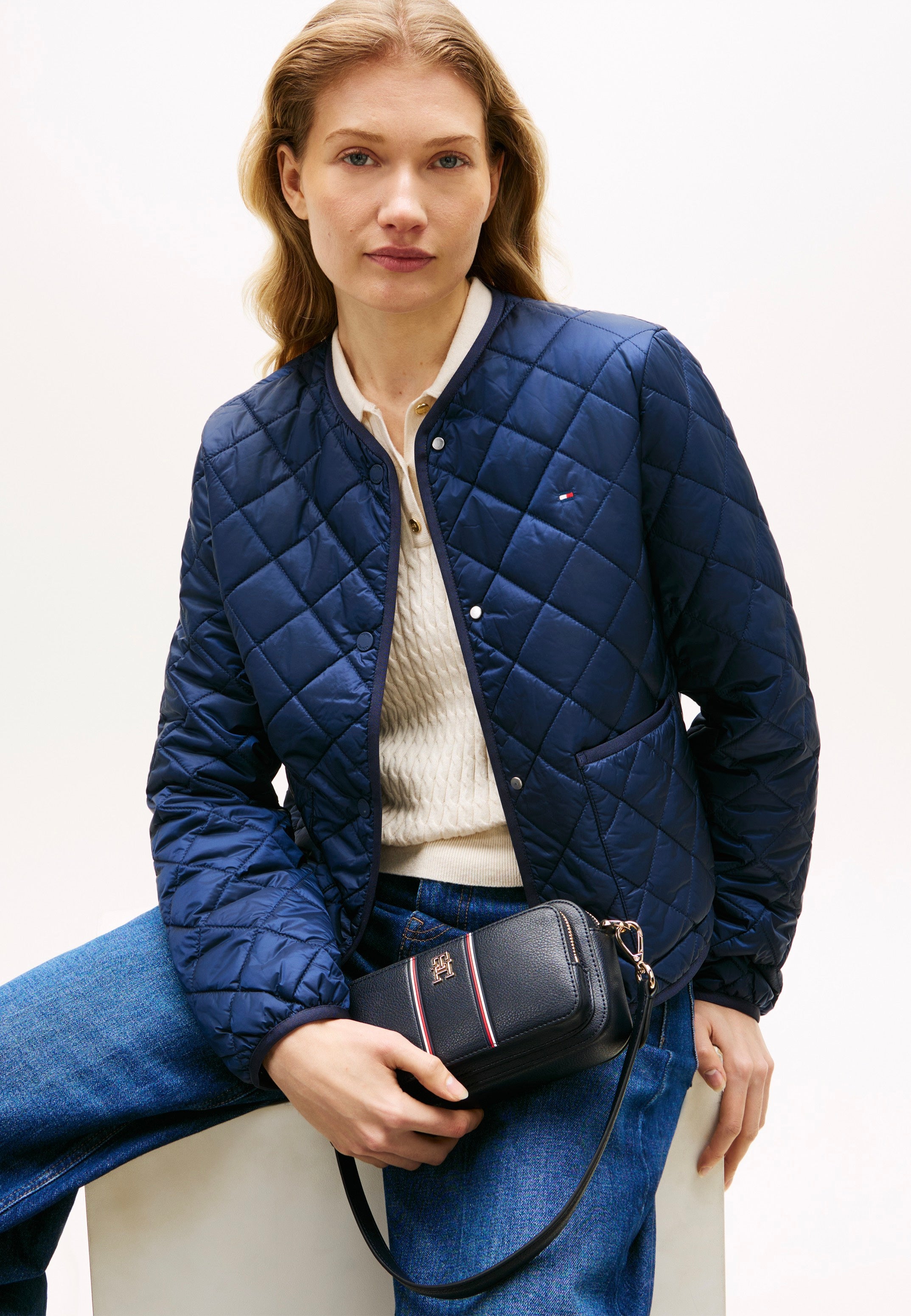 Tommy Hilfiger TH Daily Camera Bag Corp Space Blue Shoulder Bag