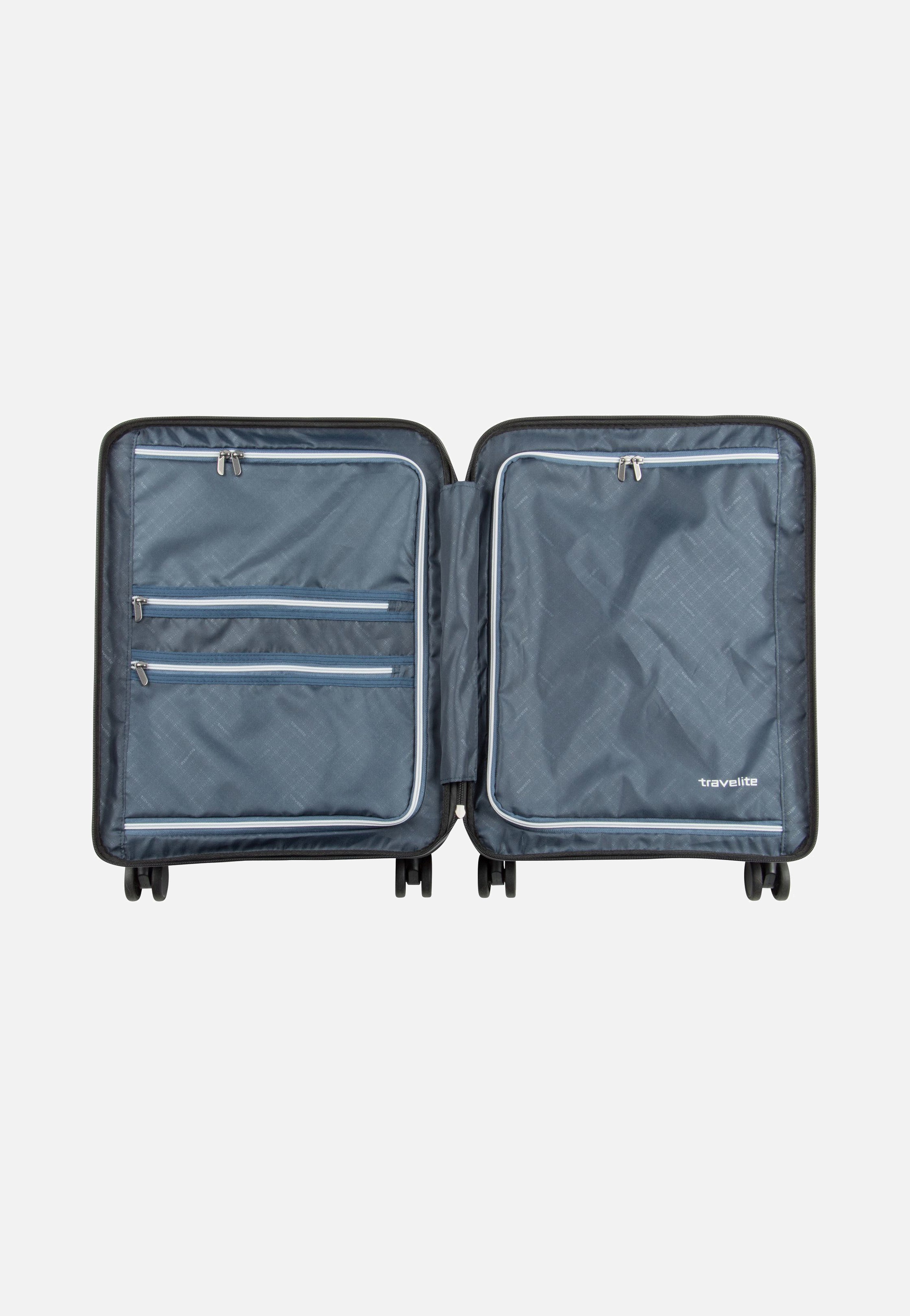 travelite - Air Base 4-Rad Trolley S Vortasche Anthrazit - Suitcase | Neutral-Image