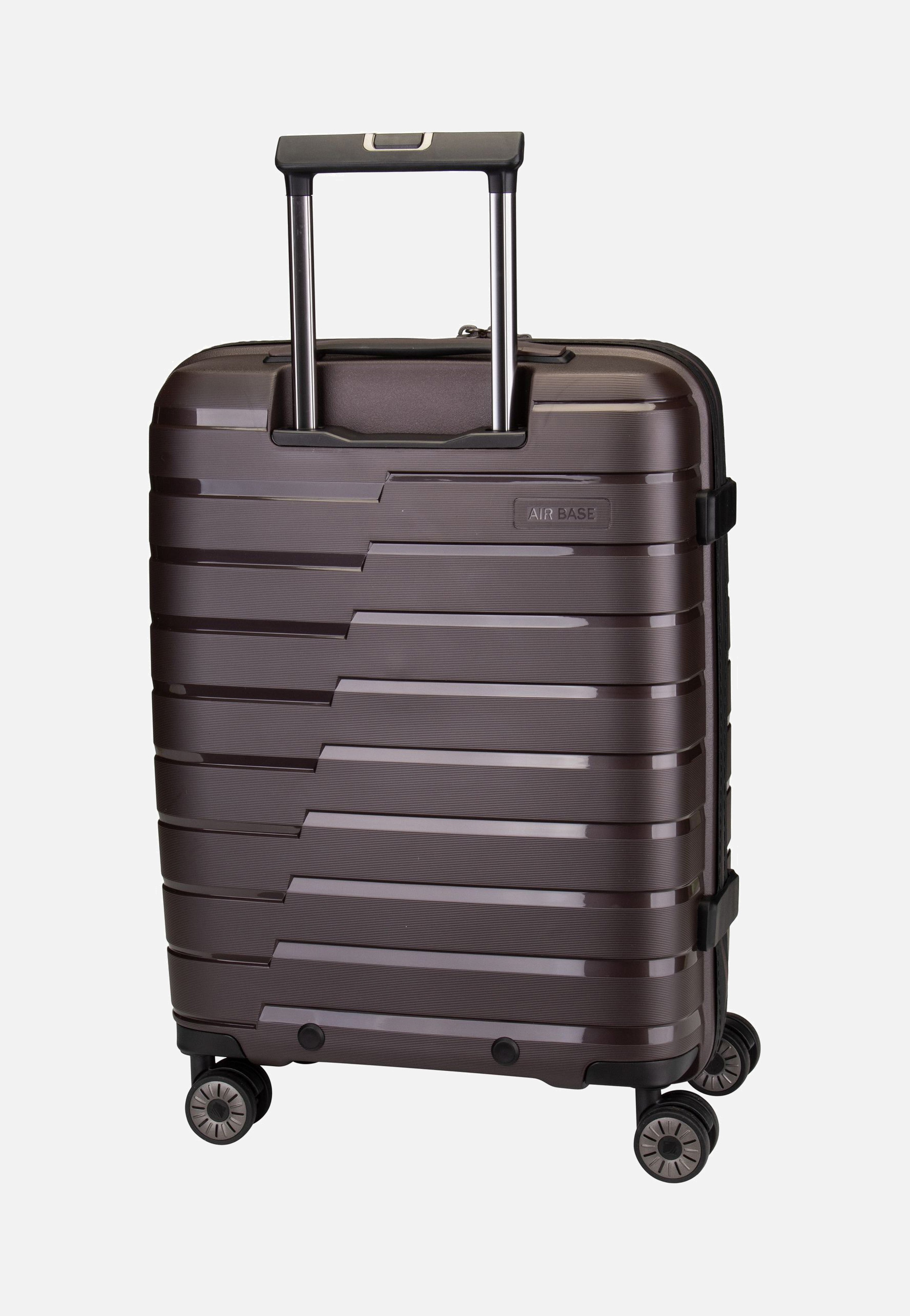 travelite - Air Base 4-Rad Trolley S Vortasche Coffee - Suitcase | Neutral-Image