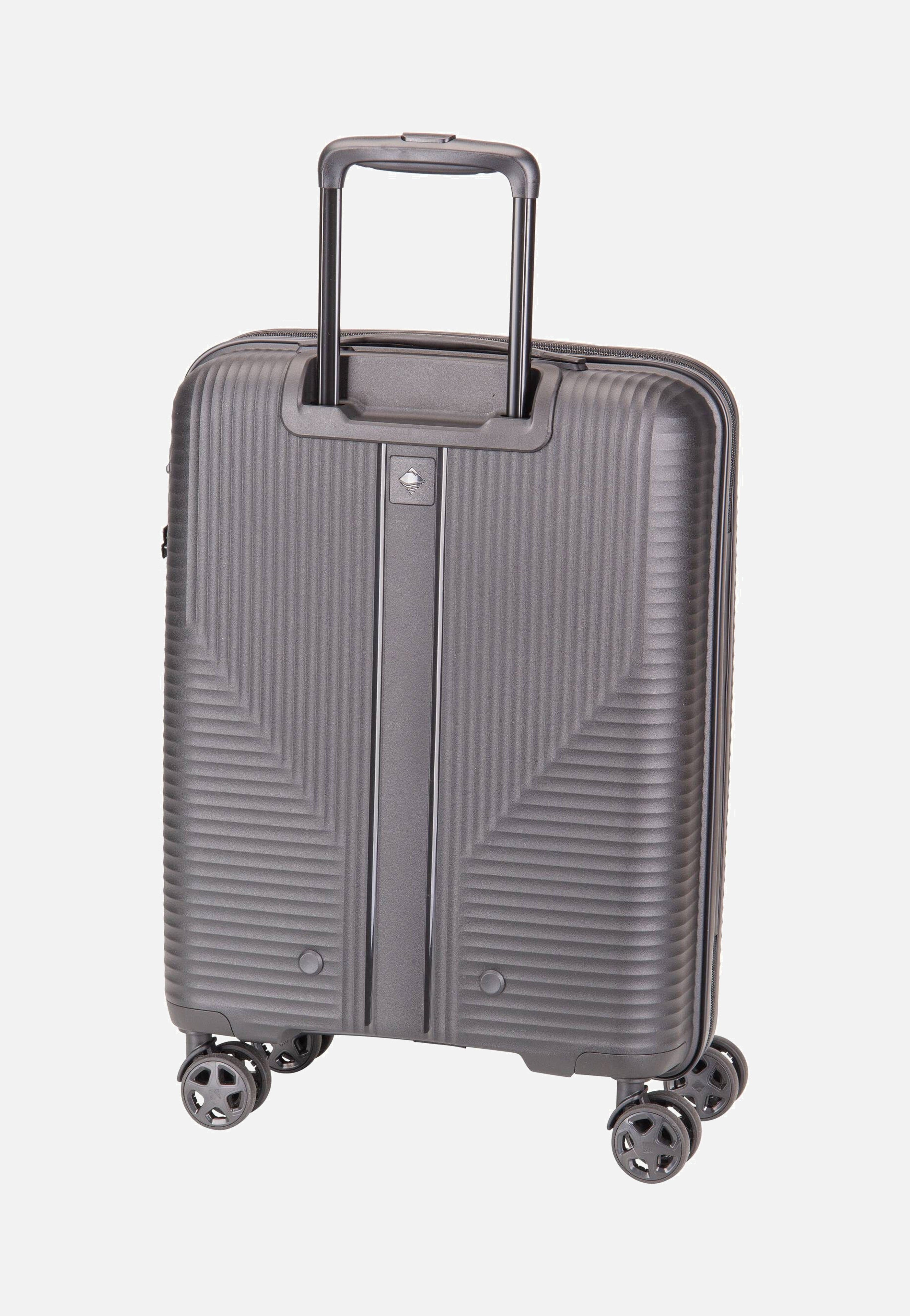 travelite - Air Stripe Trolley 4w S Black - Suitcase | Neutral-Image