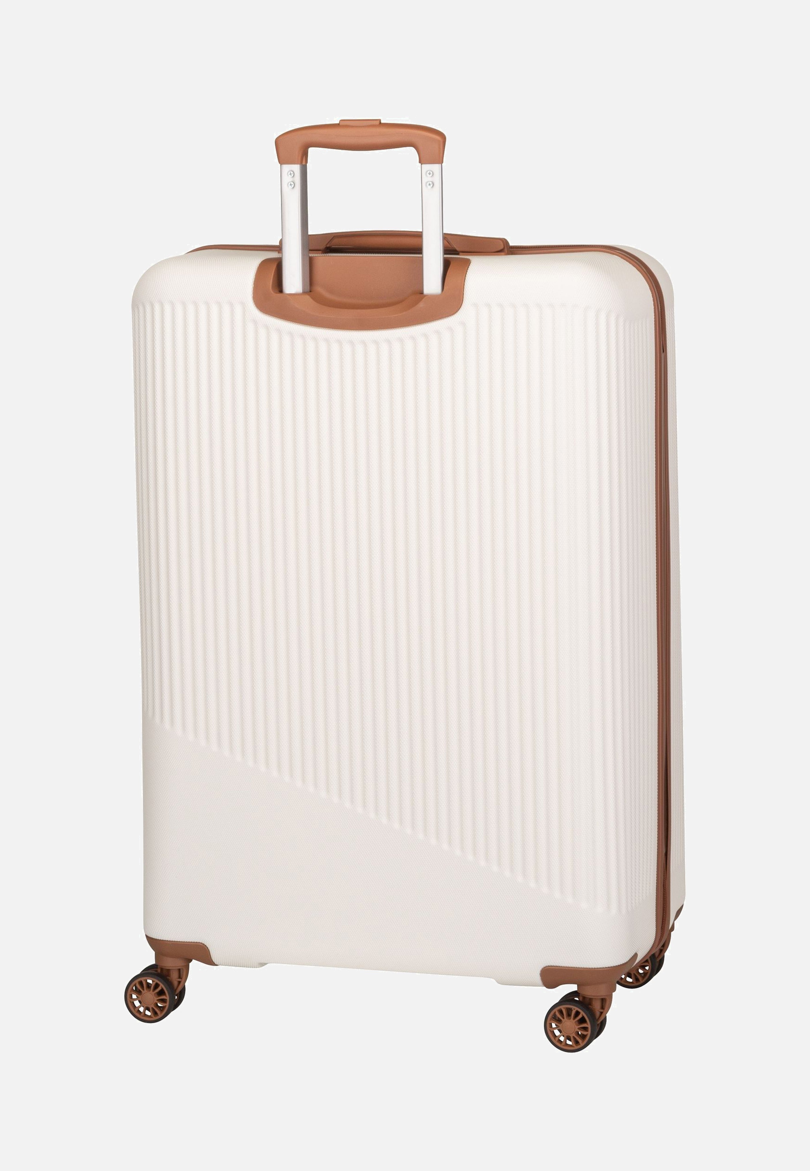 travelite - Bali 4w Trolley L Weiss/Cognac - Suitcase | Neutral-Image