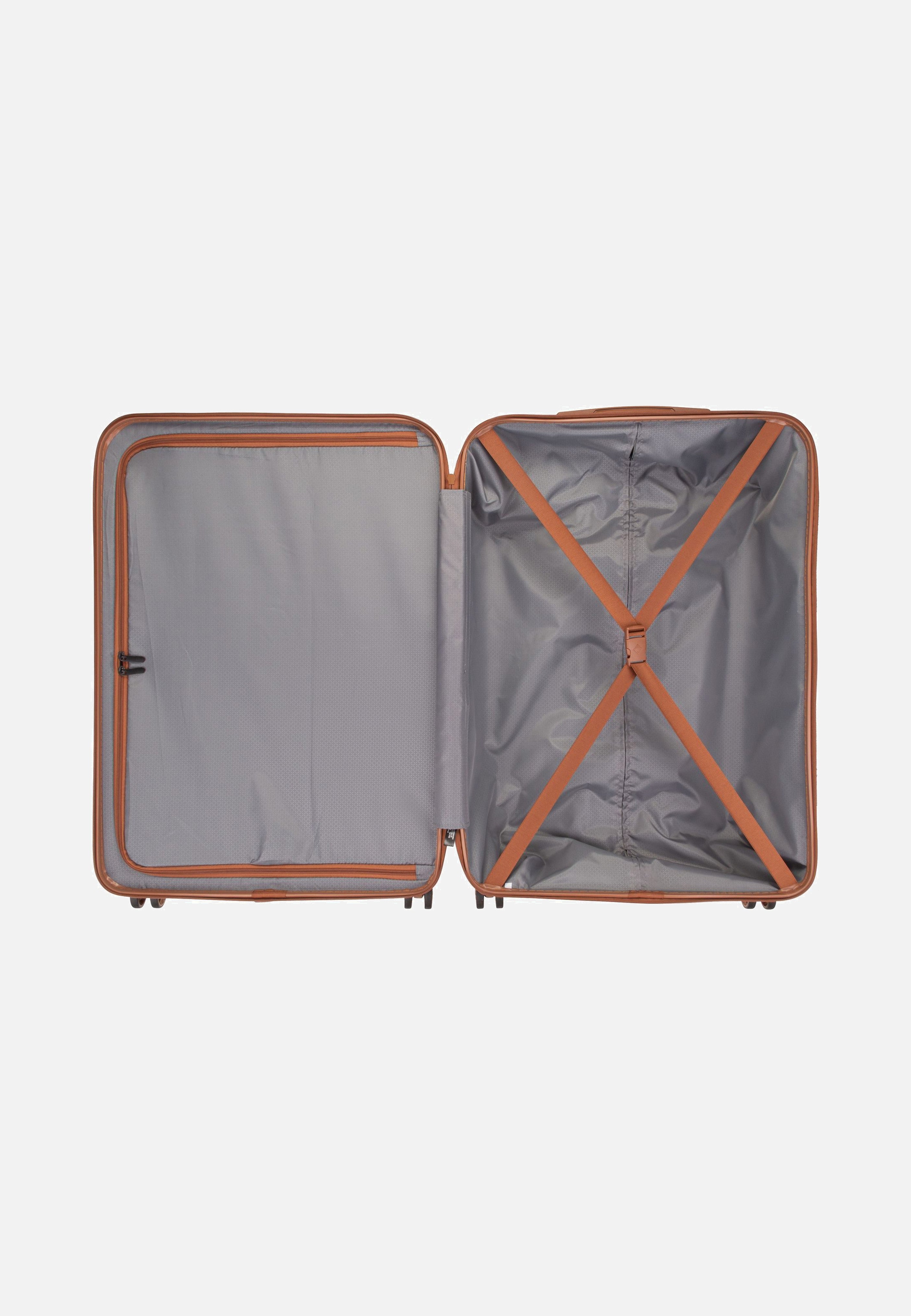 travelite - Bali 4w Trolley L Weiss/Cognac - Suitcase | Neutral-Image