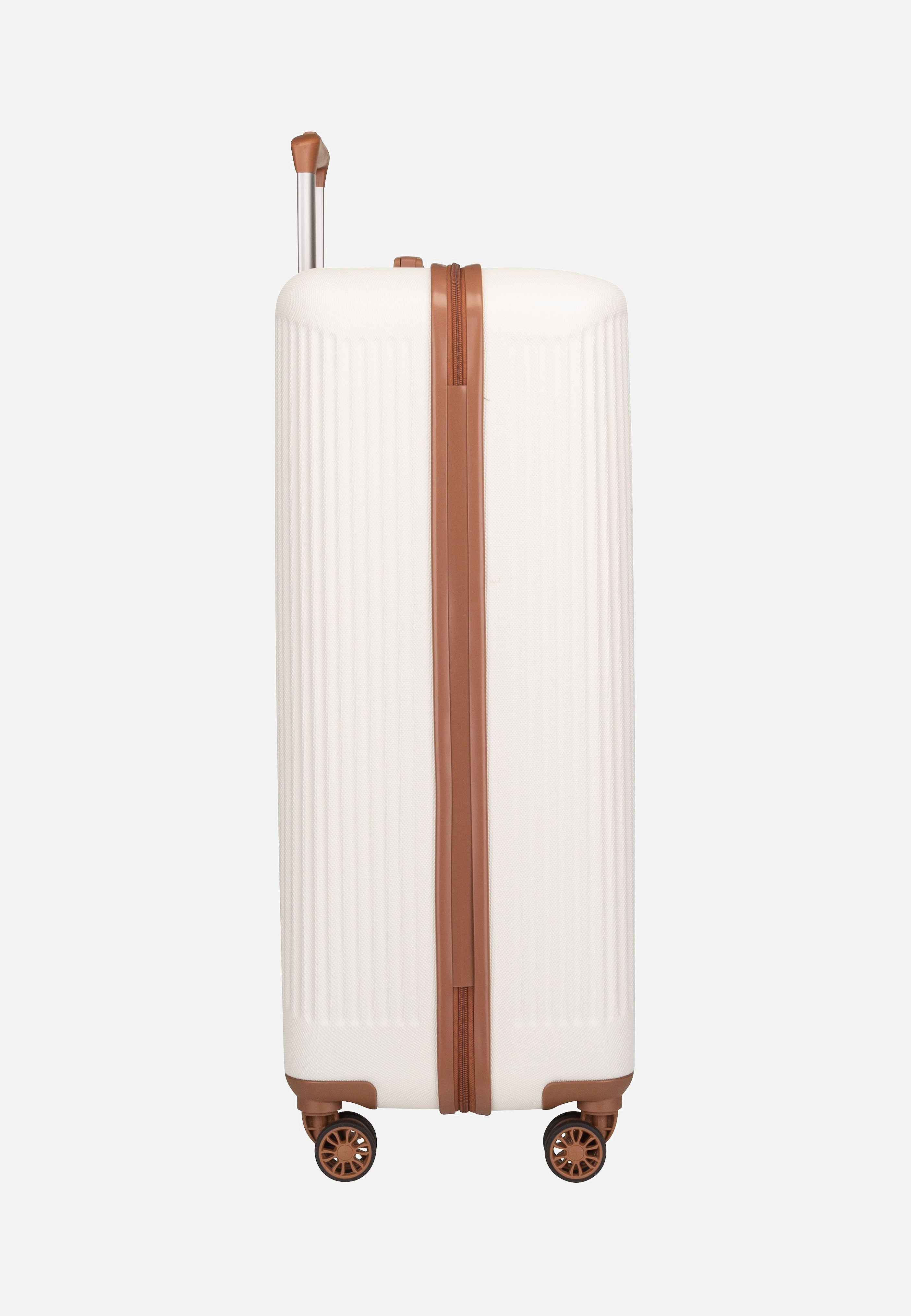 travelite - Bali 4w Trolley L Weiss/Cognac - Suitcase | Neutral-Image