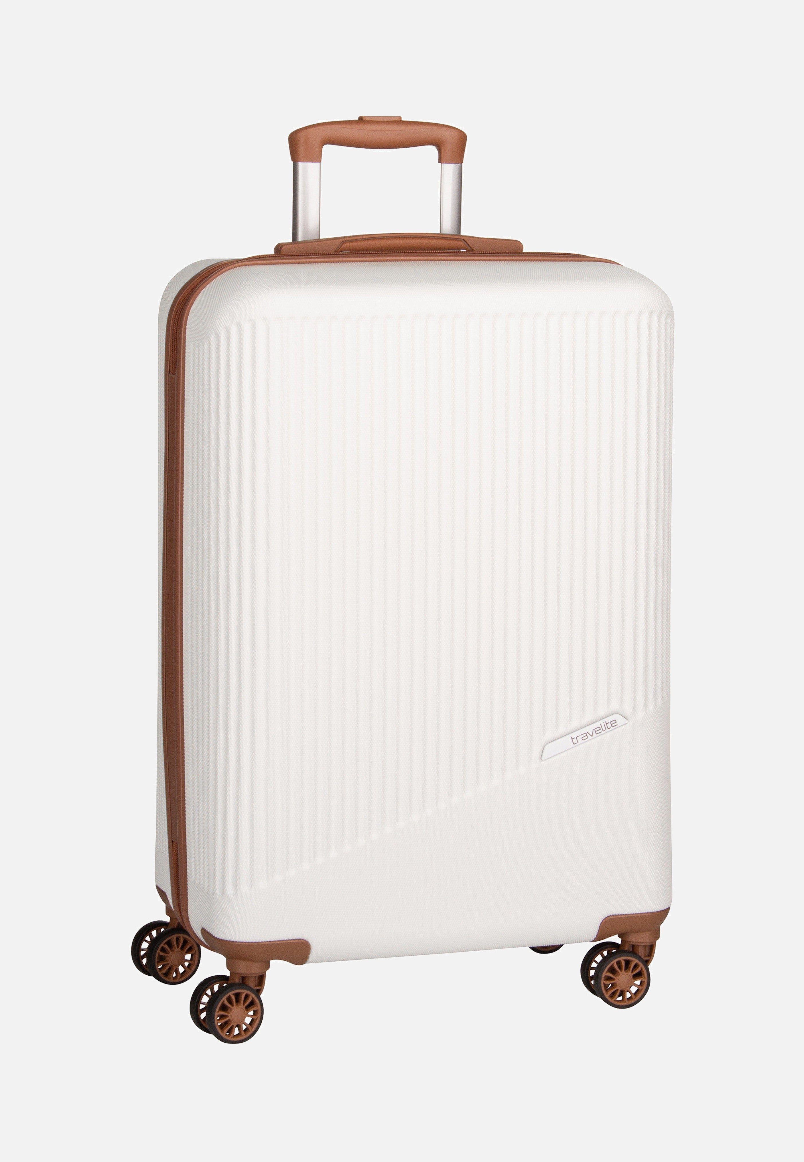 travelite - Bali 4w Trolley M Weiss/Cognac - Suitcase | Neutral-Image