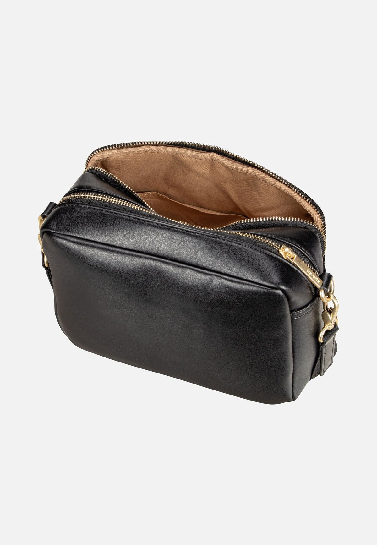 travelite Barbara Cozy CB Schwarz Crossbody Bag