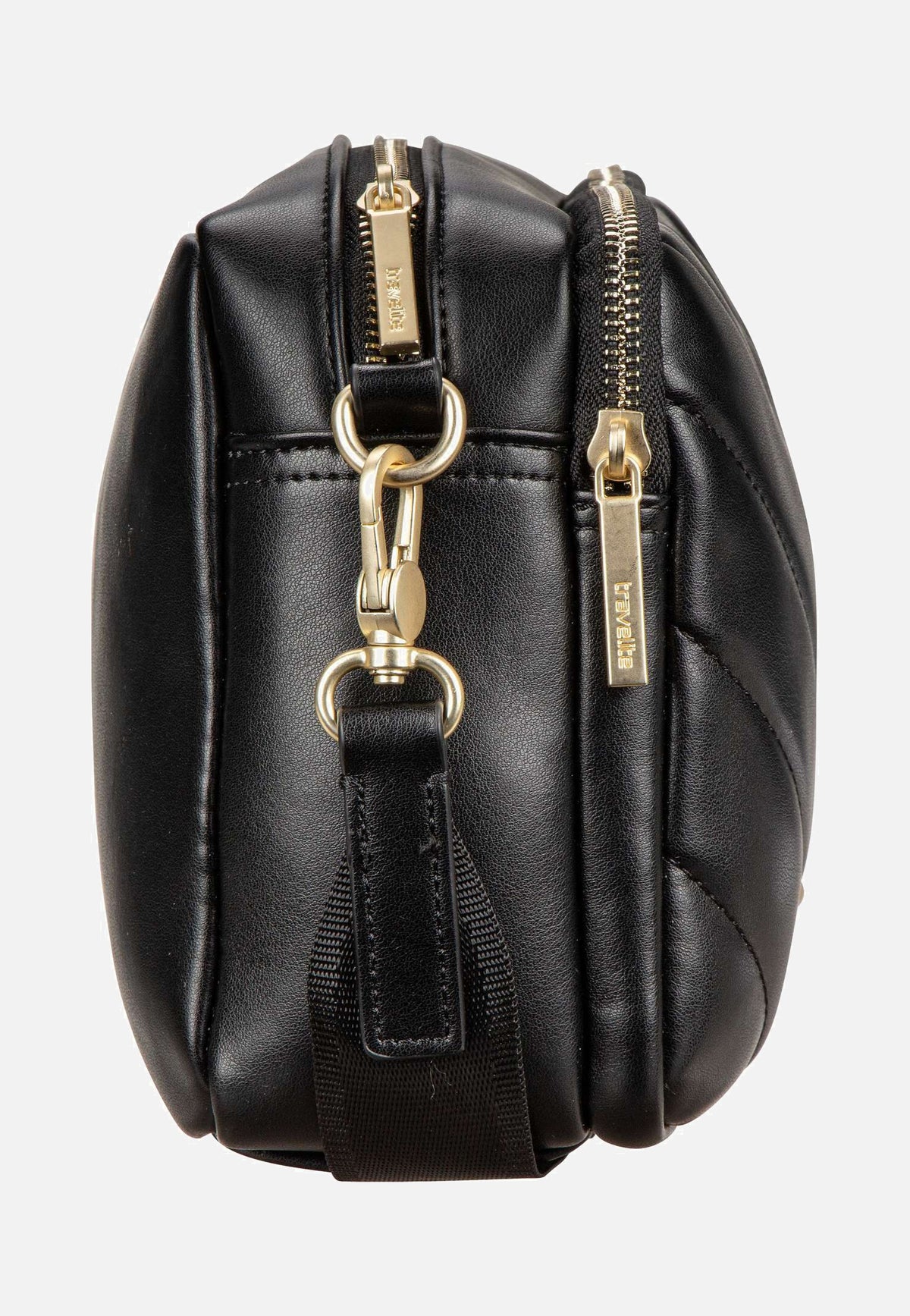 travelite Barbara Cozy CB Schwarz Crossbody Bag