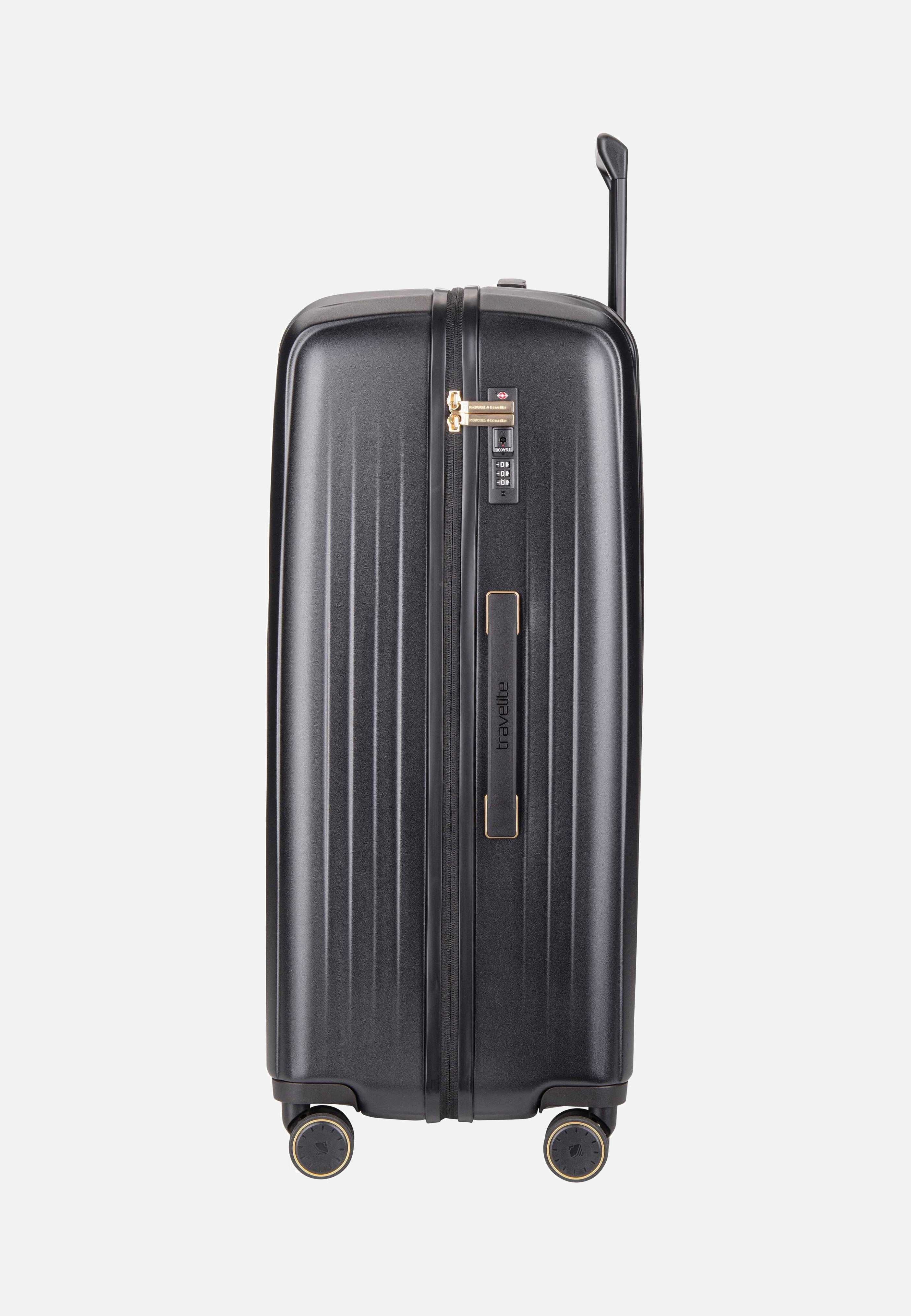 travelite Barbara Novelty 4W Trolley L Black Suitcase