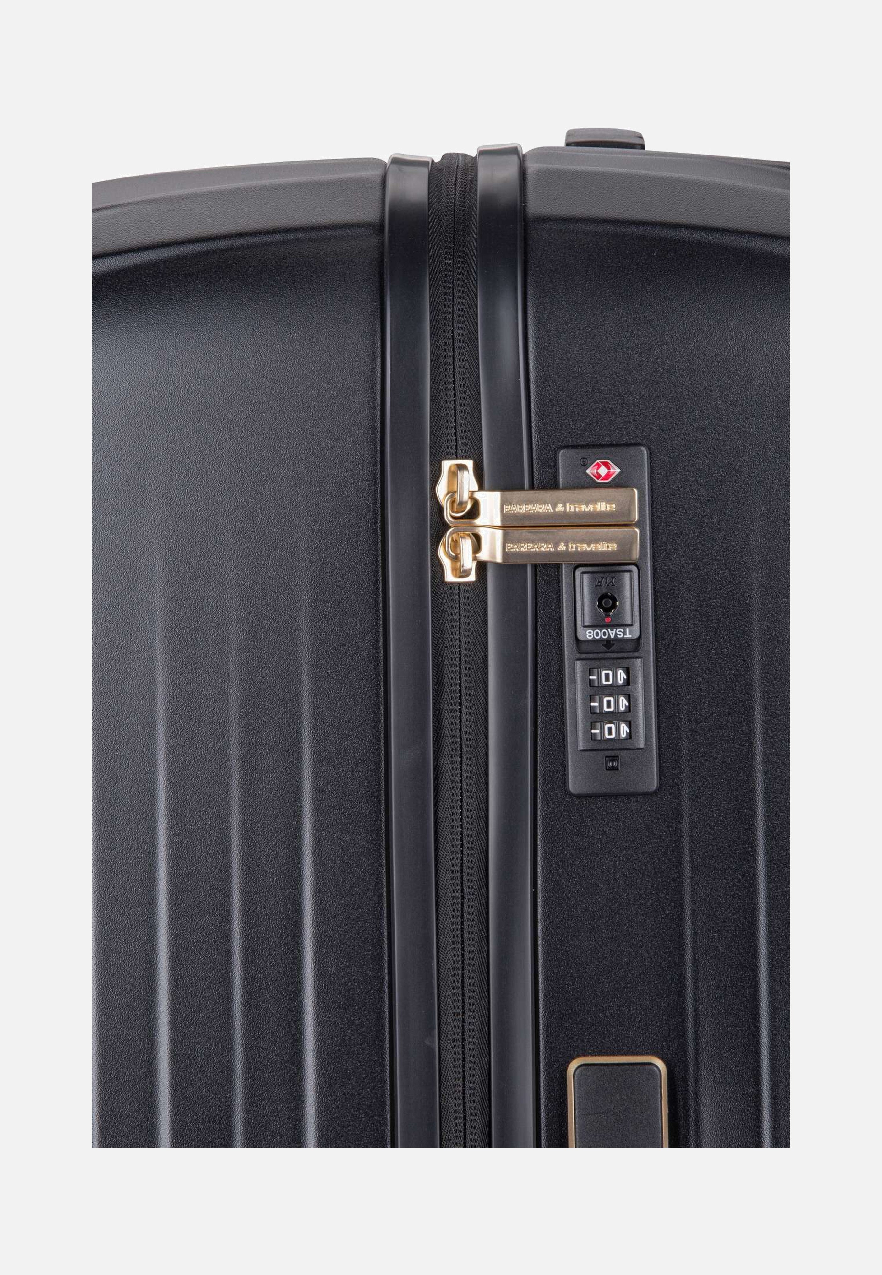 travelite Barbara Novelty 4W Trolley L Black Suitcase