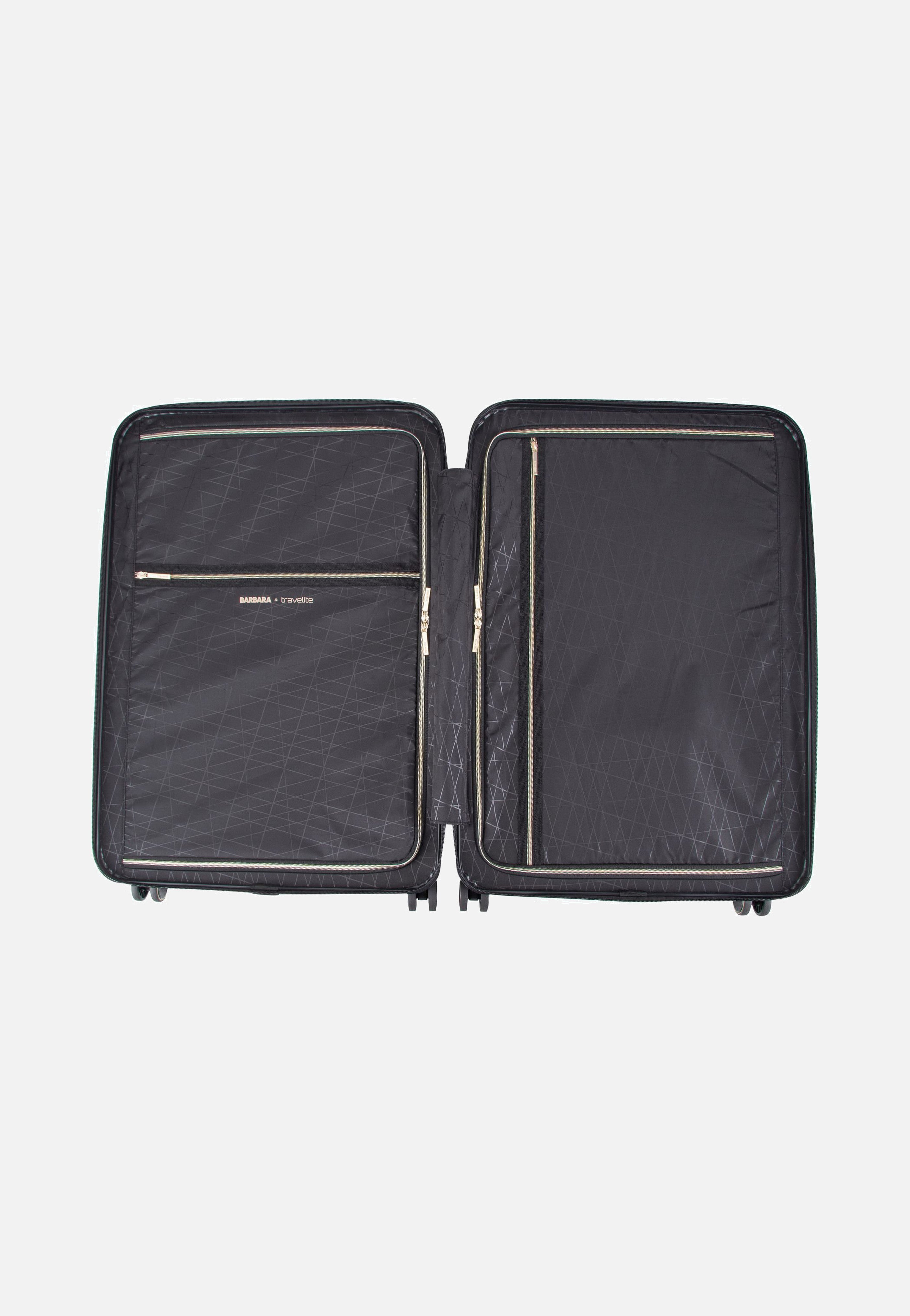 travelite Barbara Novelty 4W Trolley L Black Suitcase