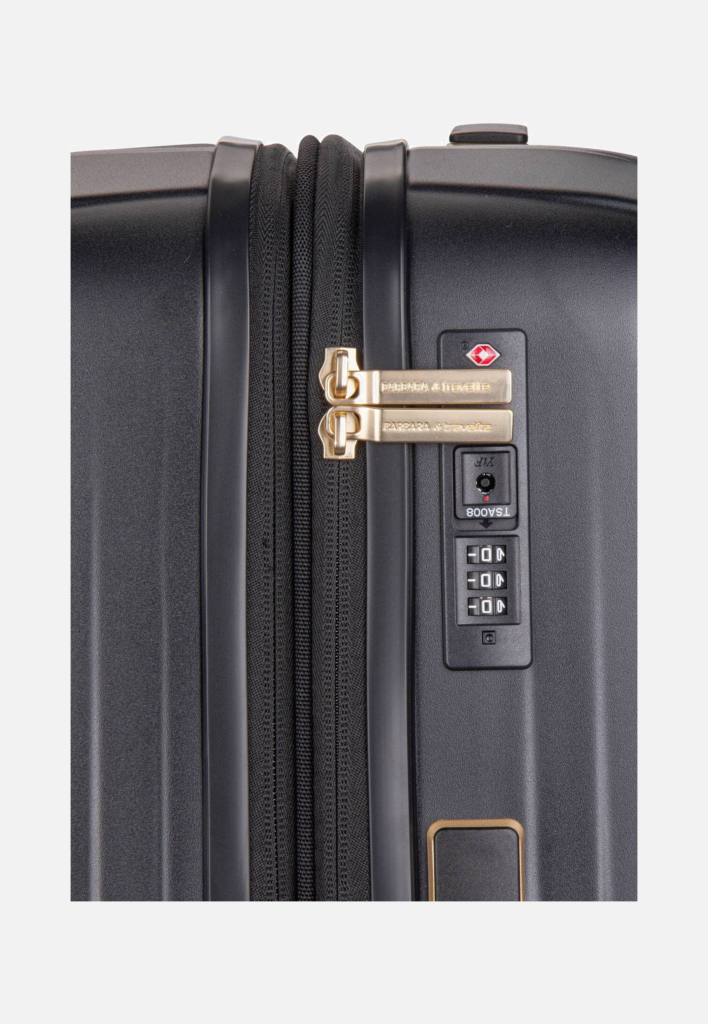 travelite Barbara Novelty 4W Trolley M Black Suitcase
