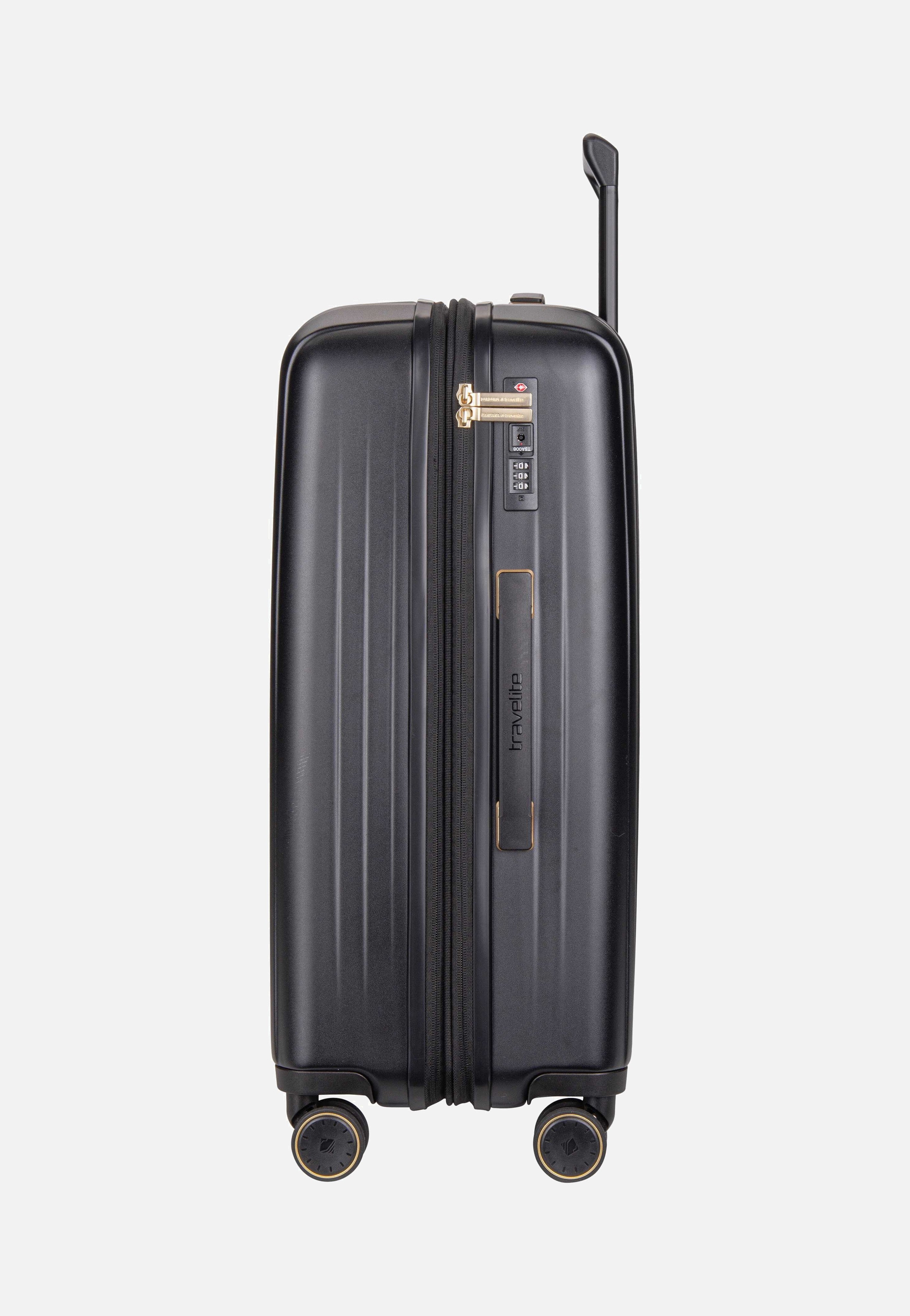 travelite Barbara Novelty 4W Trolley M Black Suitcase