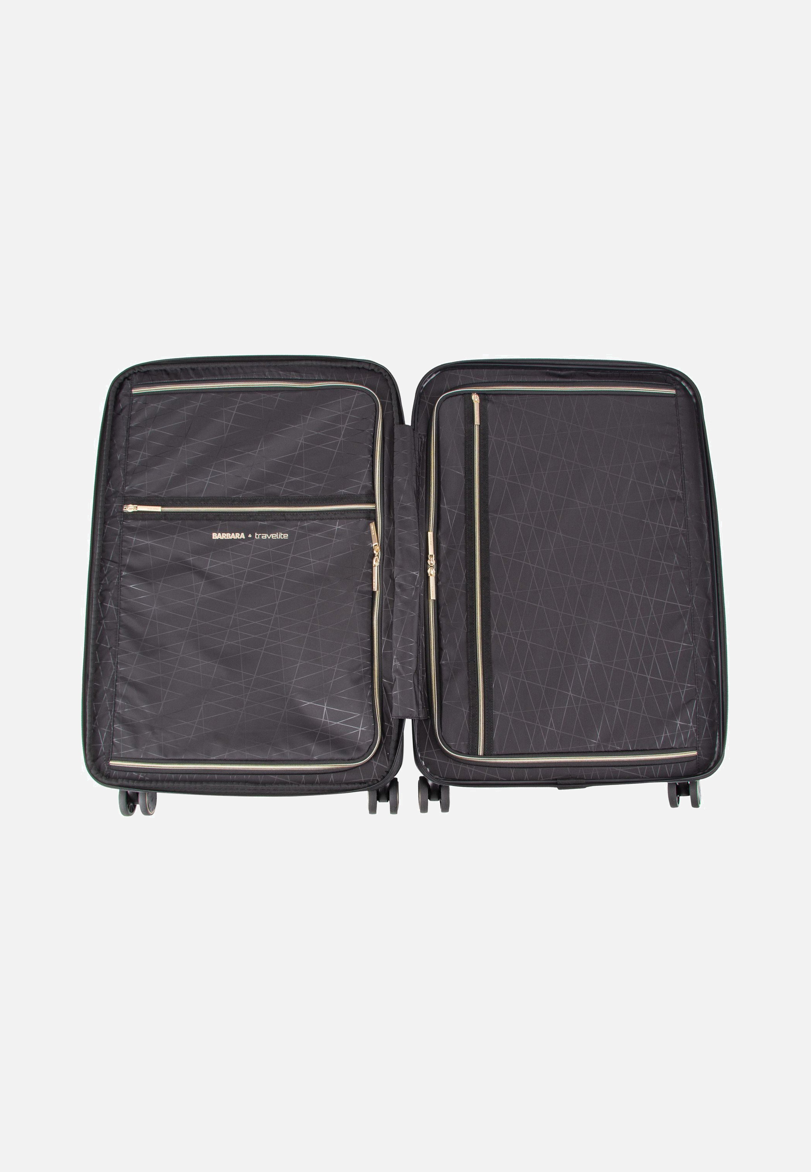 travelite Barbara Novelty 4W Trolley M Black Suitcase